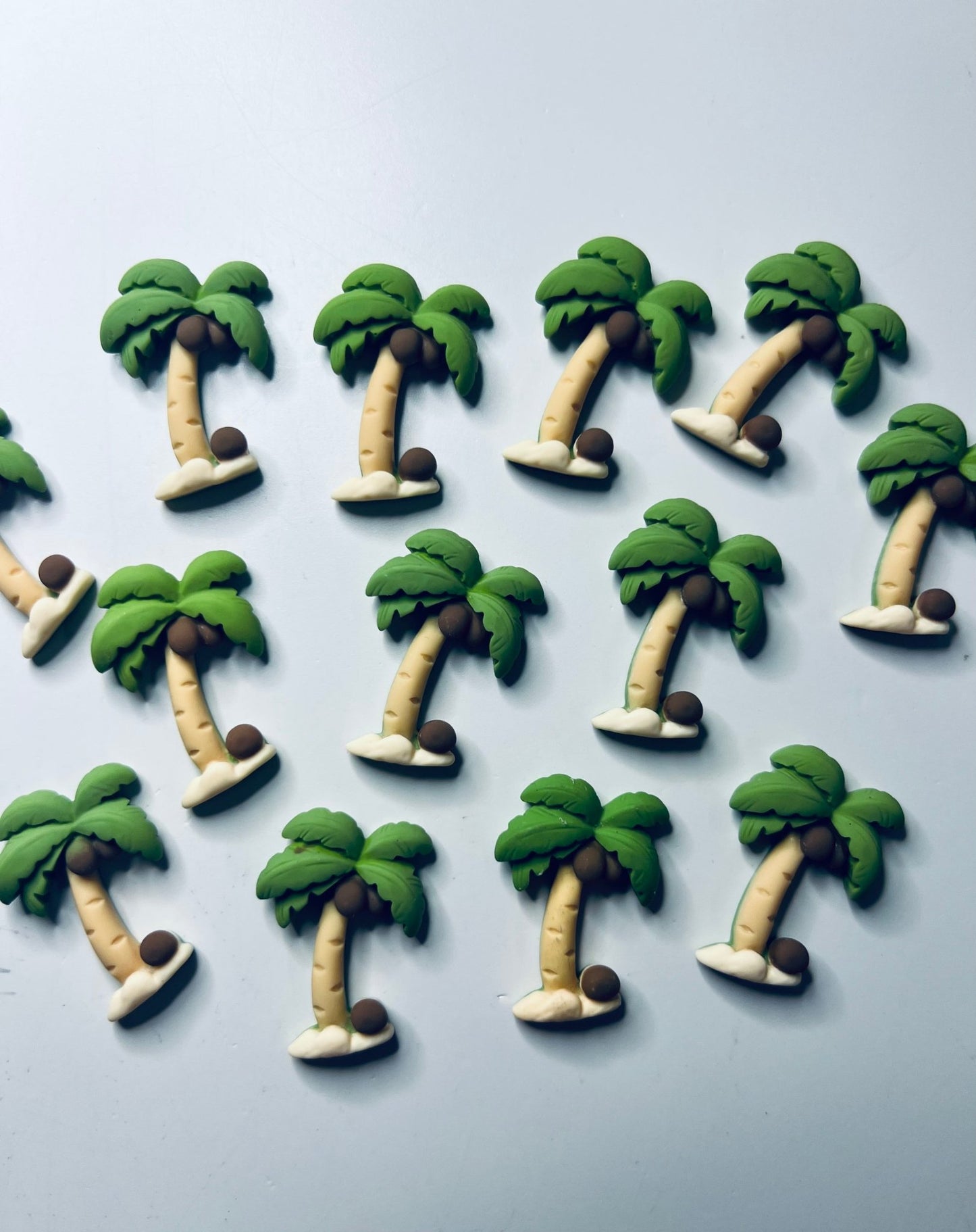 Miniature COCONUT Tree Chicka Chicka Boom Boom Tree - Palm tree Trinket - Speech and Smile