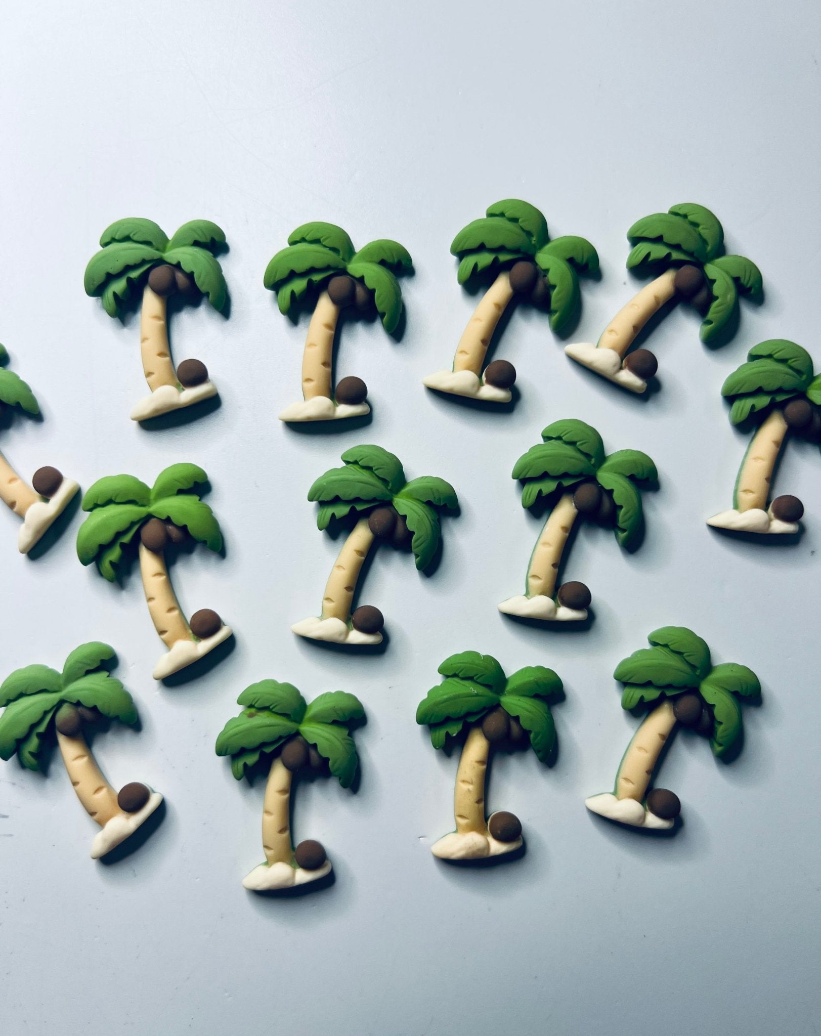 Miniature COCONUT Tree Chicka Chicka Boom Boom Tree - Palm tree Trinket - Speech and Smile