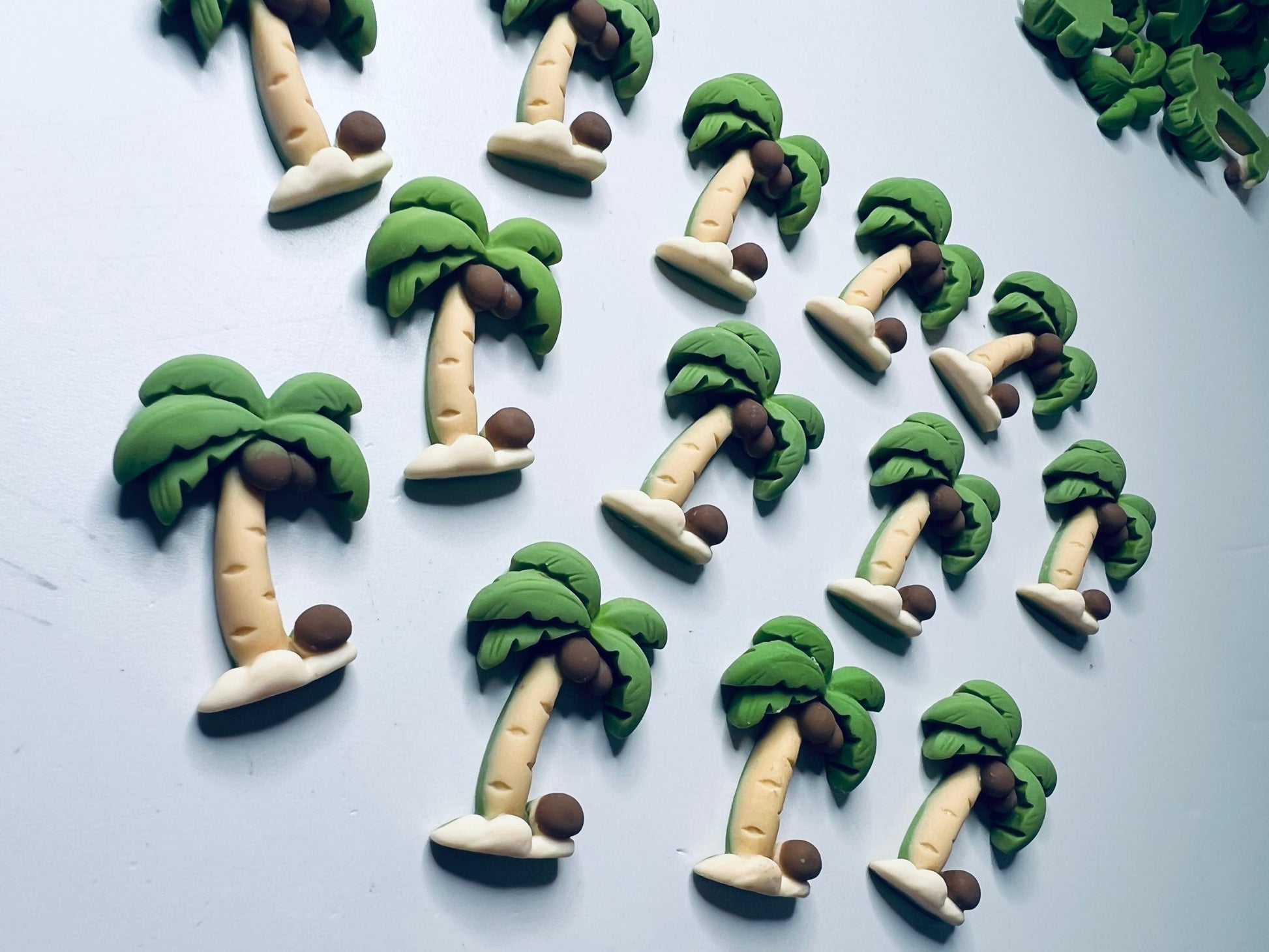 Miniature COCONUT Tree Chicka Chicka Boom Boom Tree - Palm tree Trinket - Speech and Smile