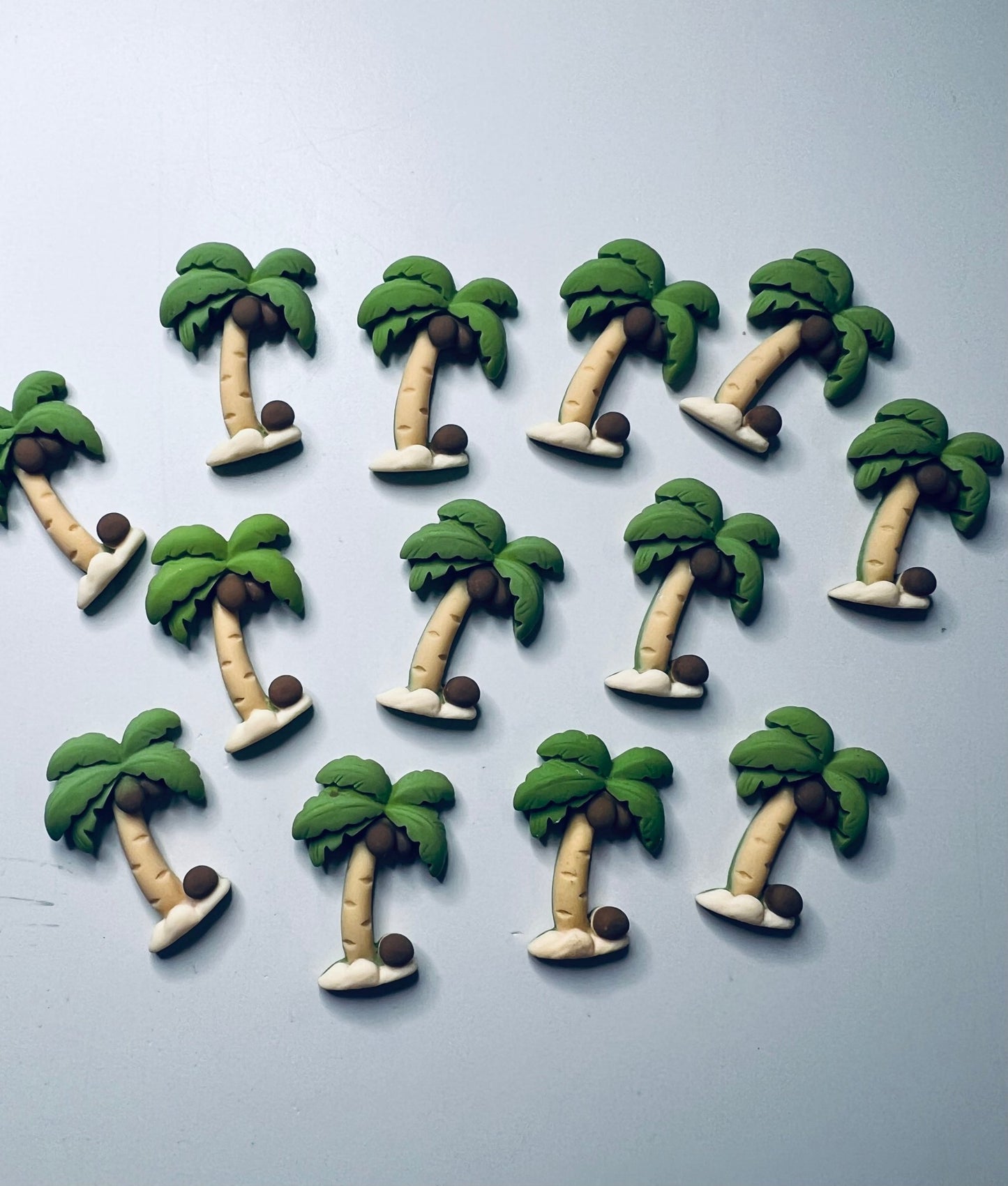 Miniature COCONUT Tree Chicka Chicka Boom Boom Tree - Palm tree Trinket - Speech and Smile