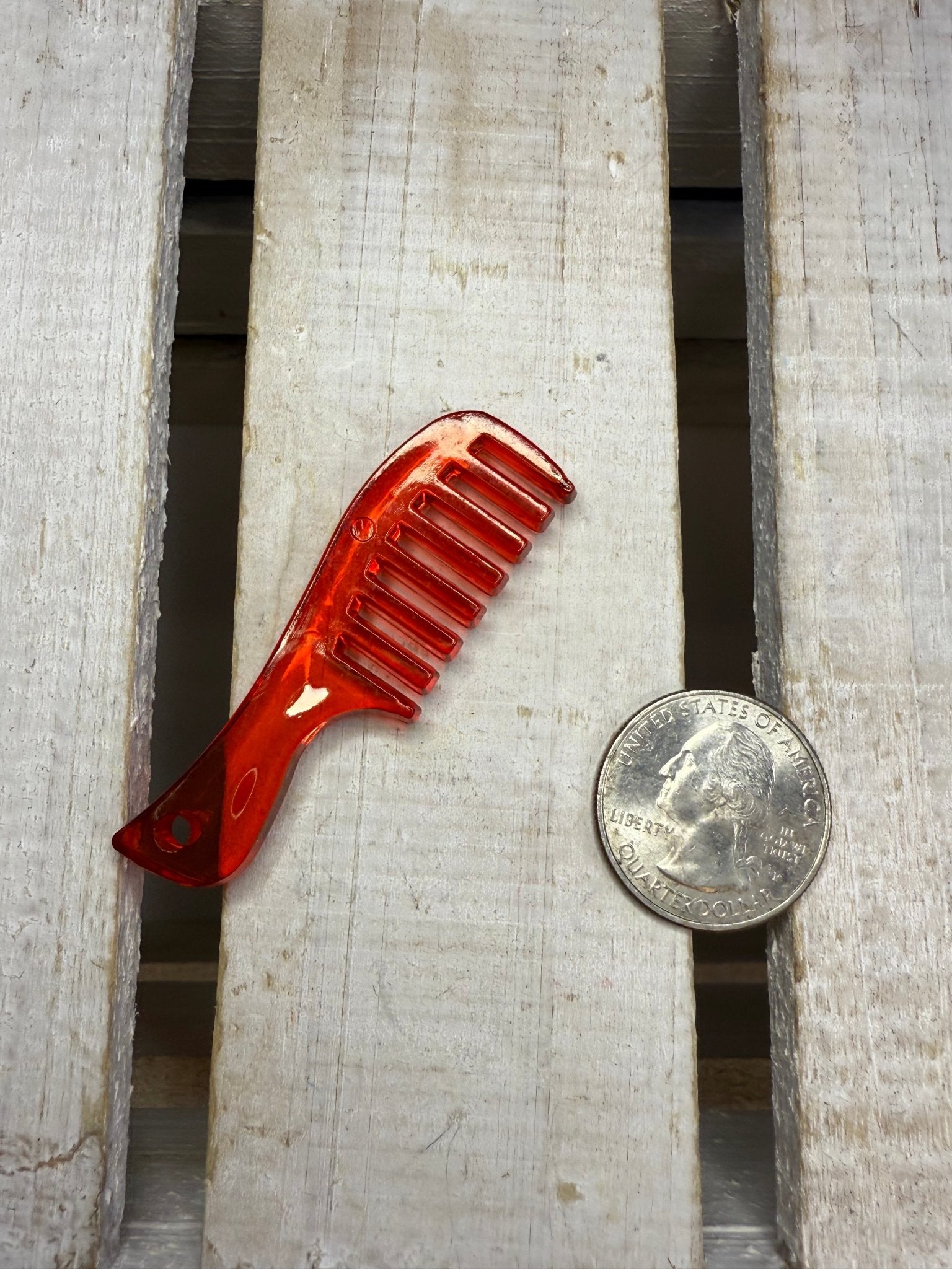 Miniature COMB - Alphabet Objects - Mini Objects for Speech Therapy - Trinkets - Doodads - Montessori - Speech and Smile
