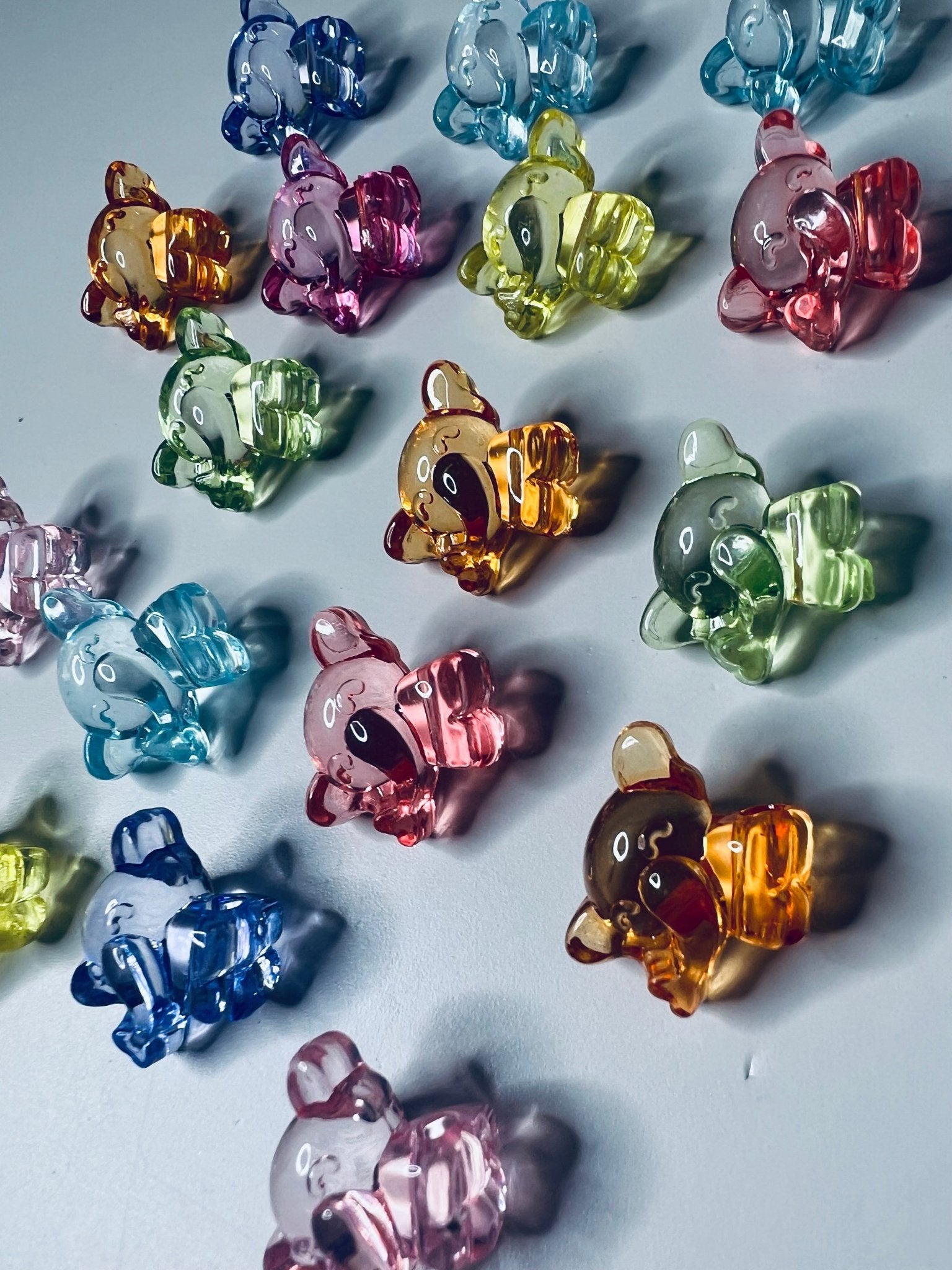 Miniature Elephant Micro Mini Objects Speech Therapy I spy Objects Elephant Trinkets Zoo Minis - Speech and Smile