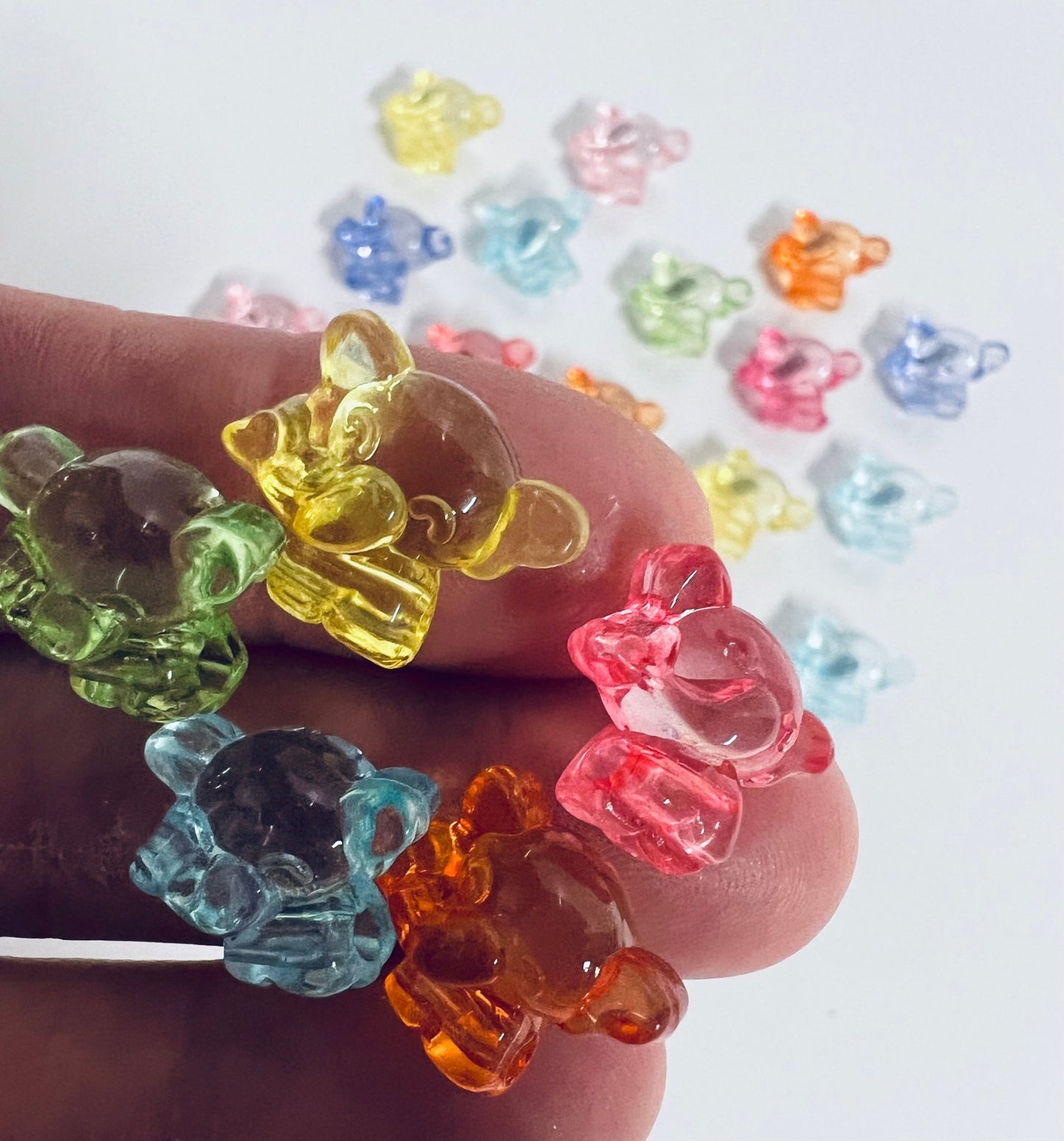 Miniature Elephant Micro Mini Objects Speech Therapy I spy Objects Elephant Trinkets Zoo Minis - Speech and Smile