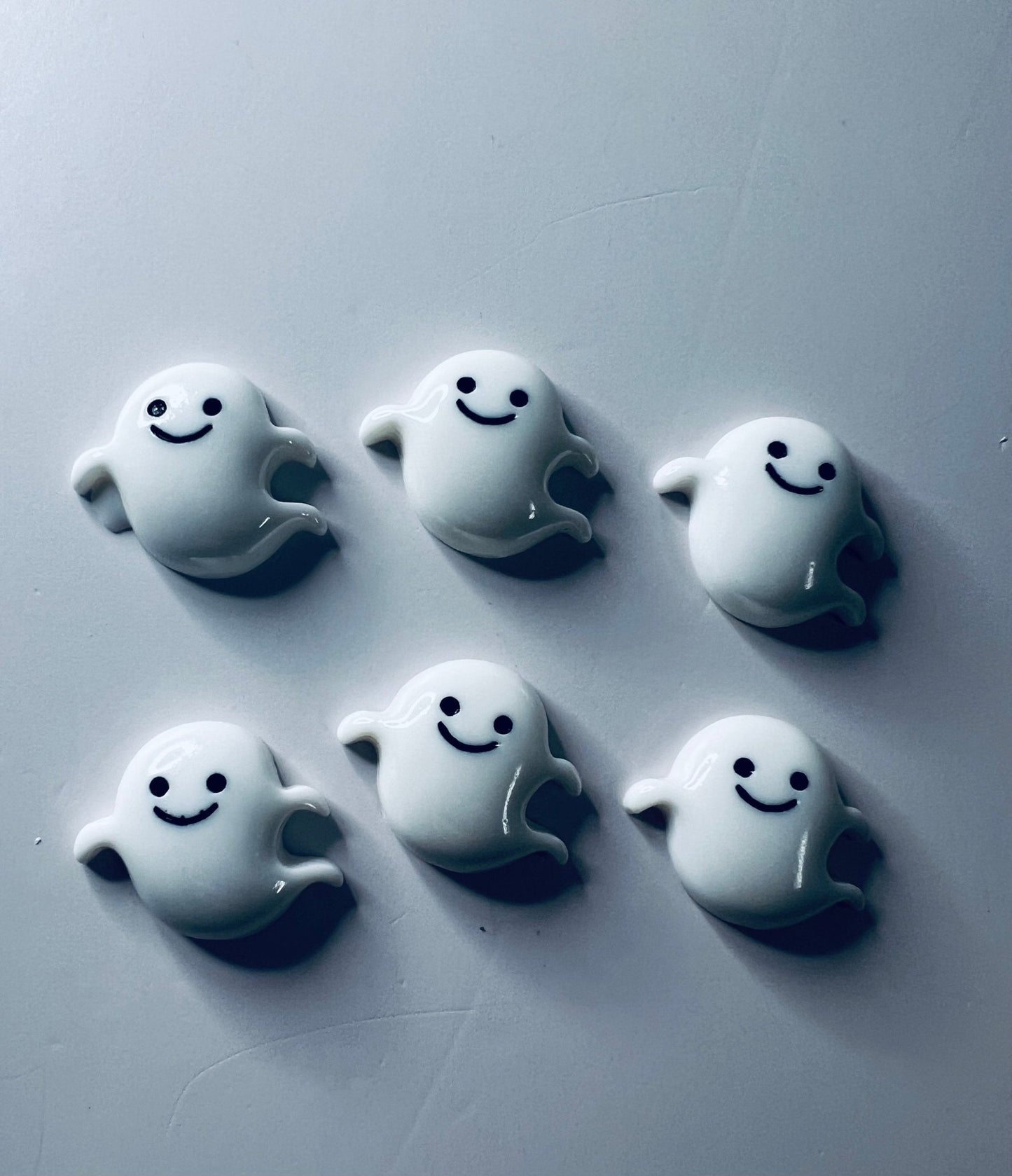 Miniature Ghost Trinket - Montessori Sound Objects - Mini Objects for Speech Sounds - Ghost Miniature - Trinkets - Halloween Embellishments - Speech and Smile