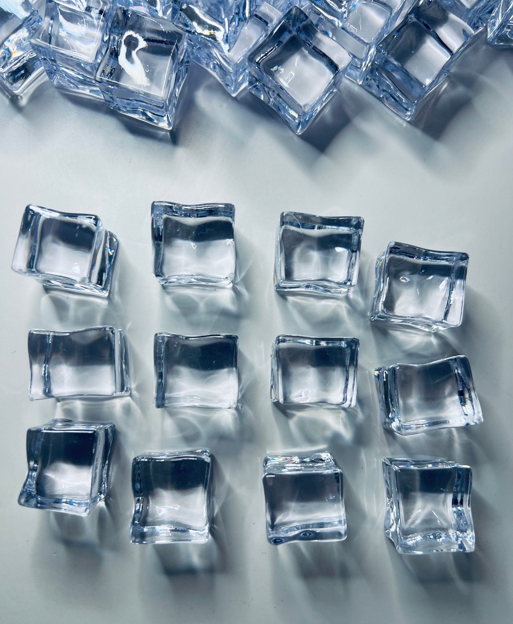Miniature Ice Cubes Trinkets - Mini Objects for a Speech Therapy - Doodads - Arctic Theme Trinkets - Speech and Smile