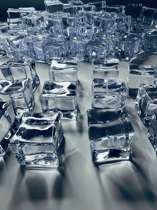 Miniature Ice Cubes Trinkets - Mini Objects for a Speech Therapy - Doodads - Arctic Theme Trinkets - Speech and Smile