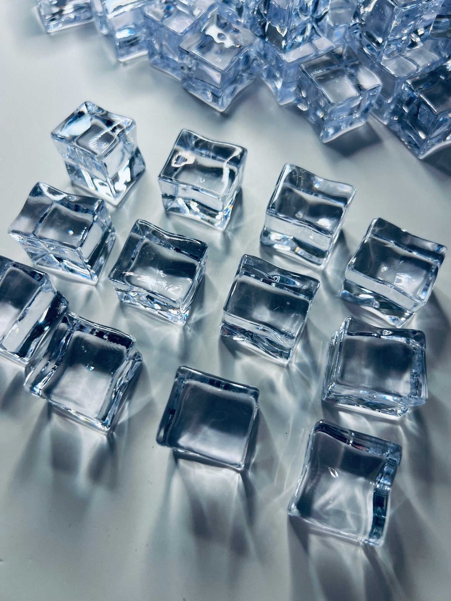Miniature Ice Cubes Trinkets - Mini Objects for a Speech Therapy - Doodads - Arctic Theme Trinkets - Speech and Smile