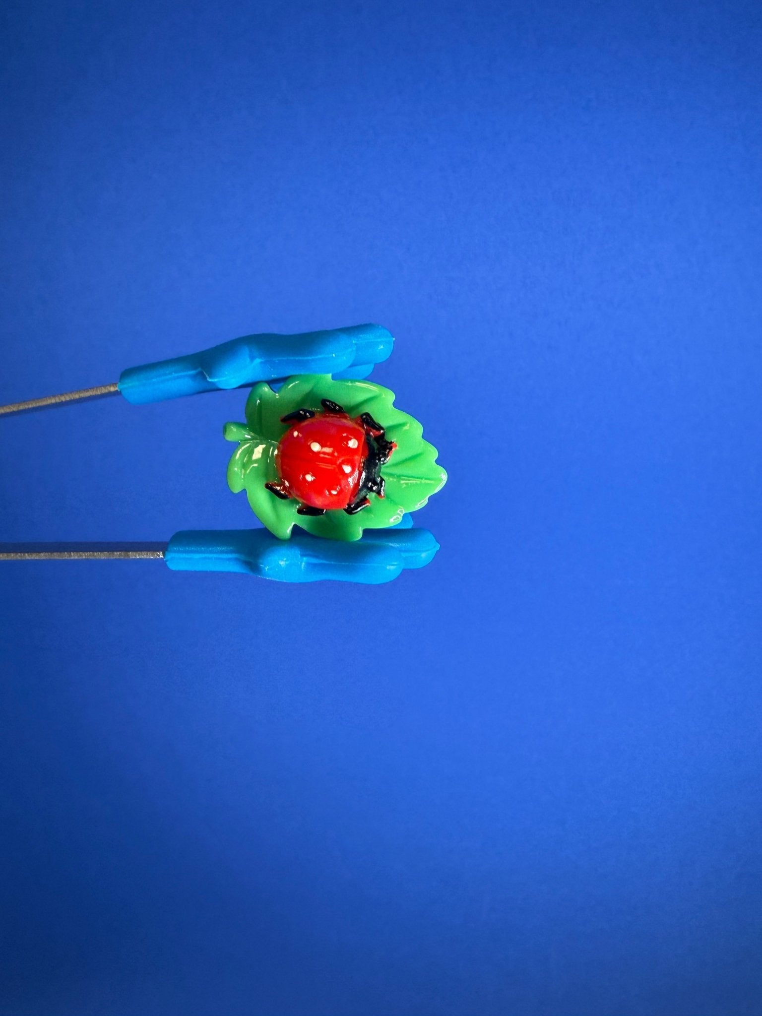 Miniature Ladybug on a Leaf - Bug Theme Minis Speech Therapy - Speech and Smile