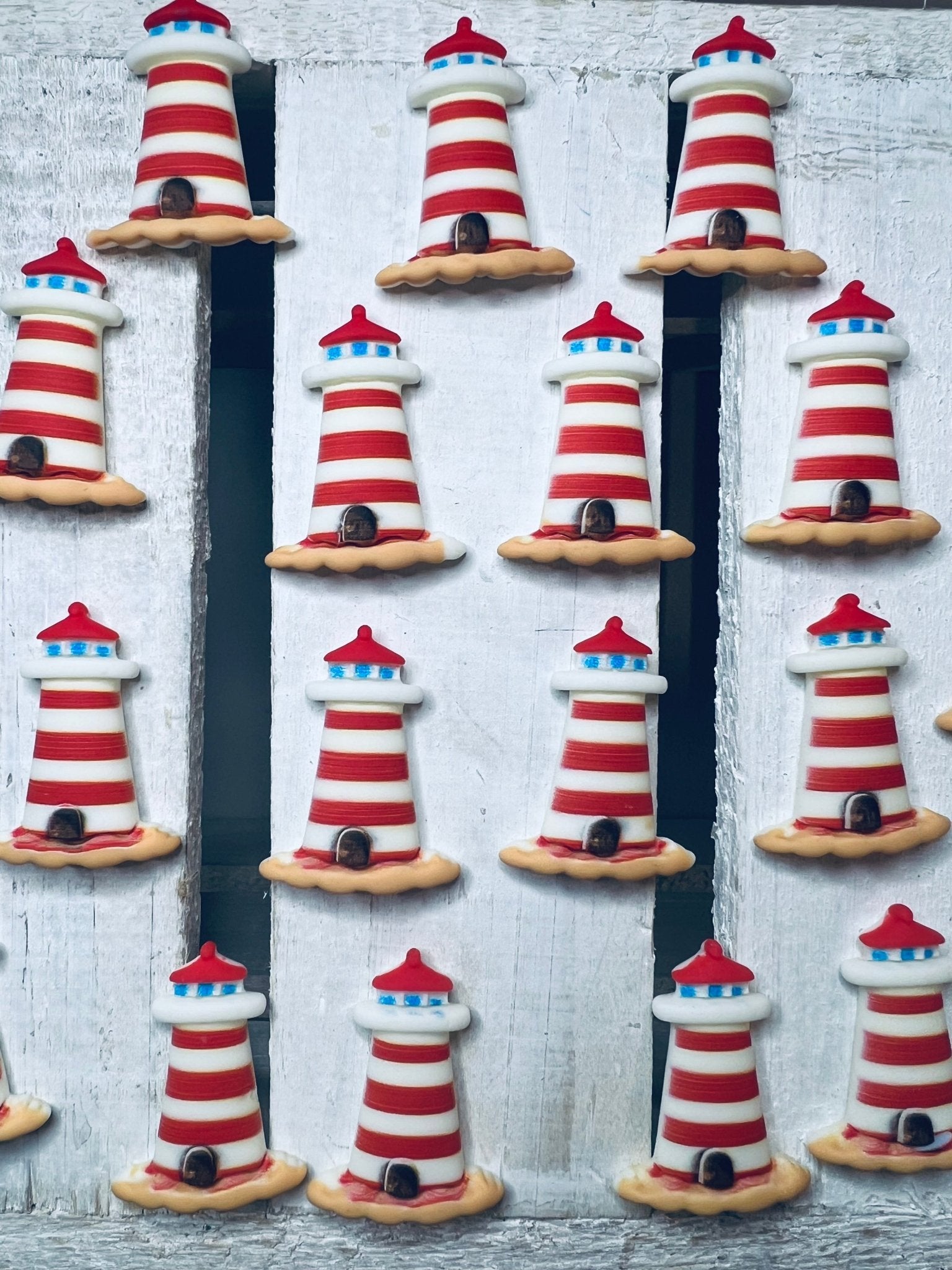 Miniature Lighthouse Trinket Mini Beacon Object - Ocean Theme Objects Nautical Trinkets - Speech and Smile