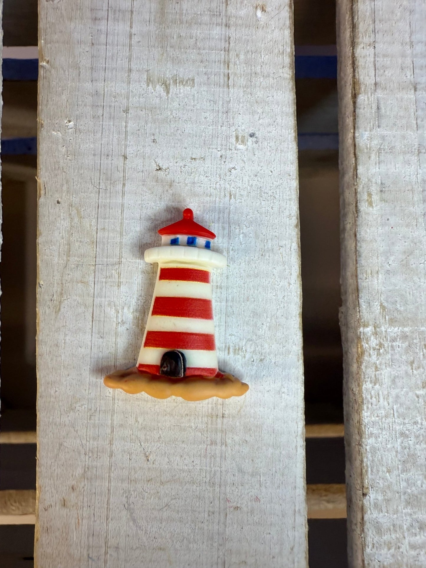 Miniature Lighthouse Trinket Mini Beacon Object - Ocean Theme Objects Nautical Trinkets - Speech and Smile