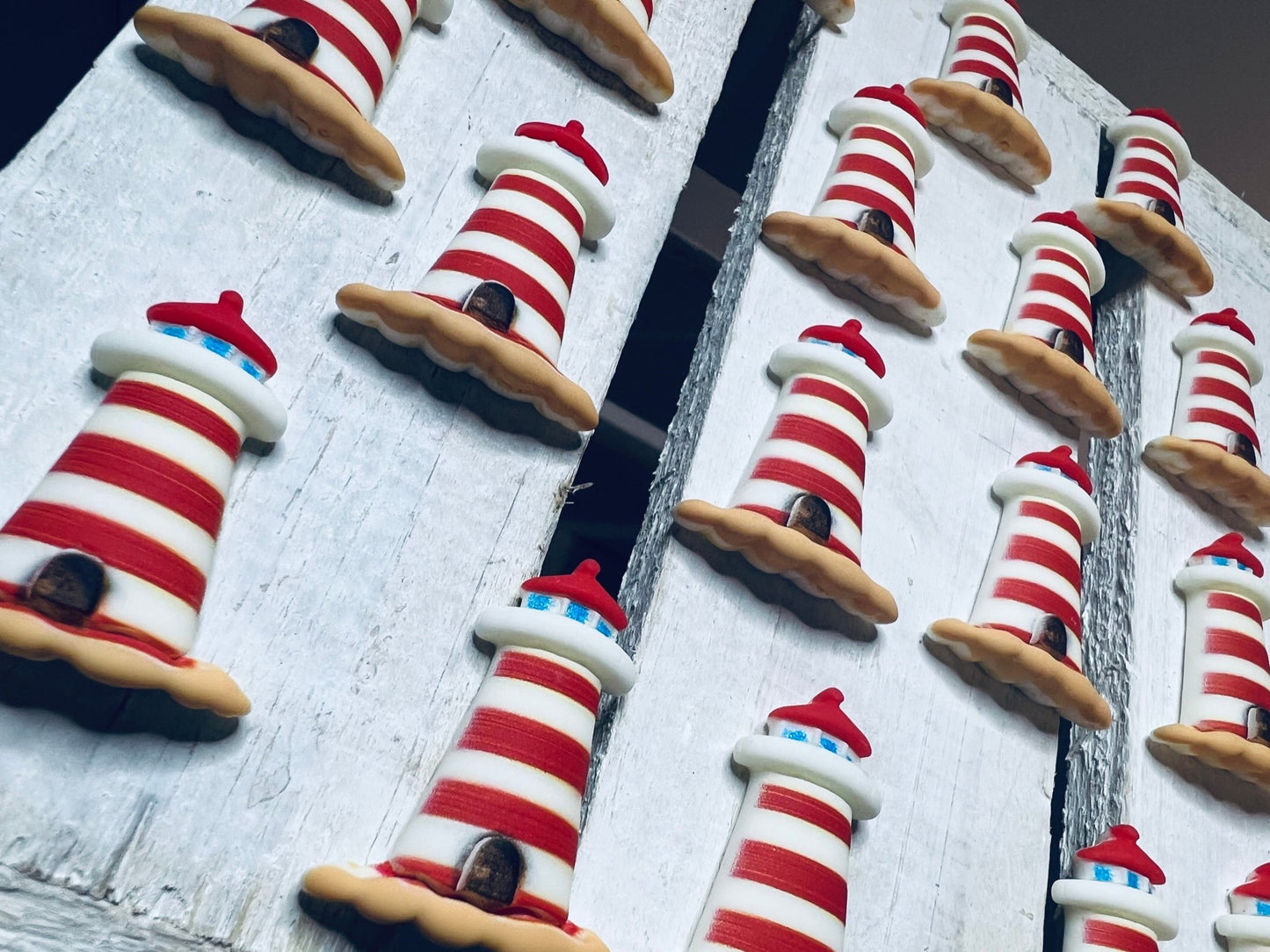 Miniature Lighthouse Trinket Mini Beacon Object - Ocean Theme Objects Nautical Trinkets - Speech and Smile