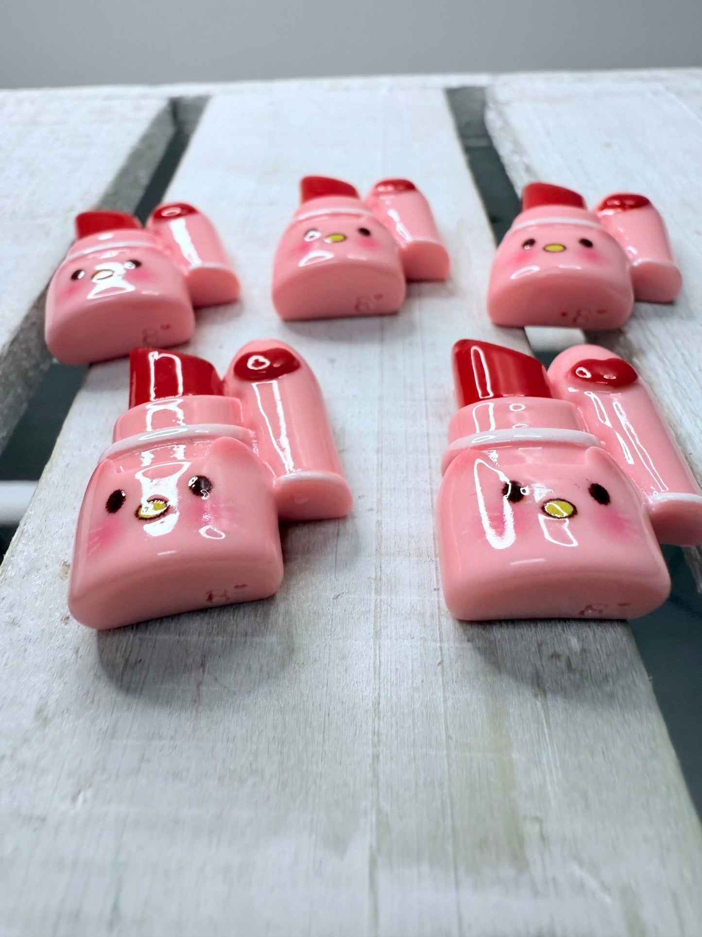 Miniature lipstick trinket Make up theme mini objects speech therapy - Speech and Smile