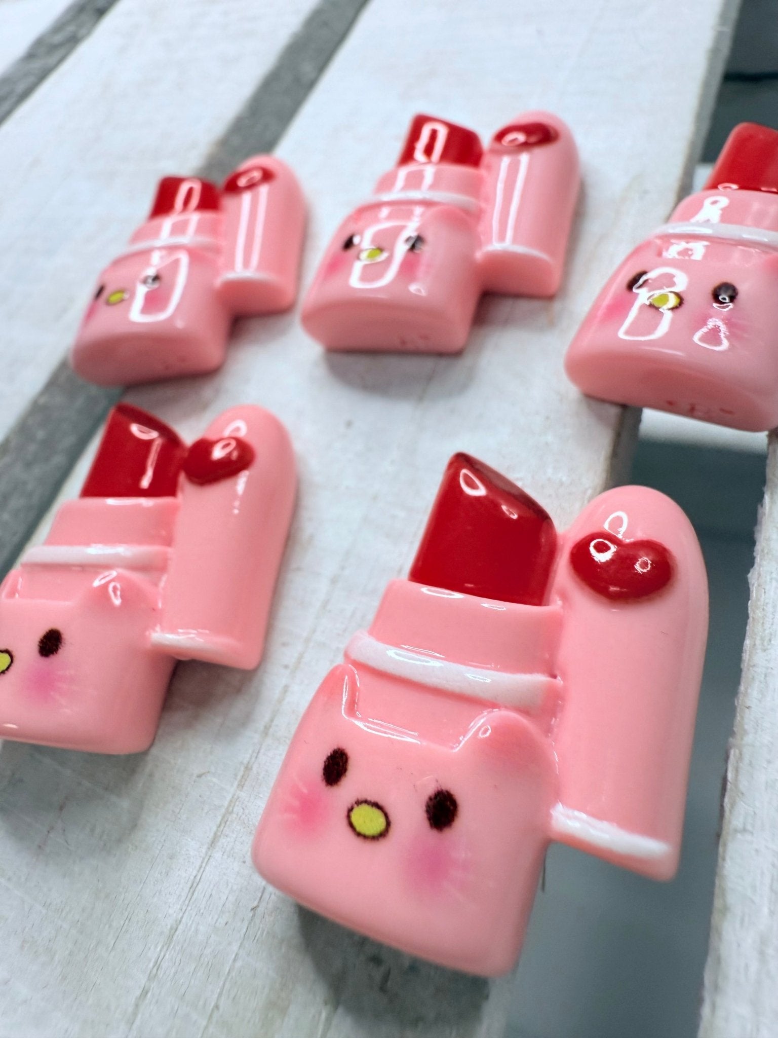 Miniature lipstick trinket Make up theme mini objects speech therapy - Speech and Smile