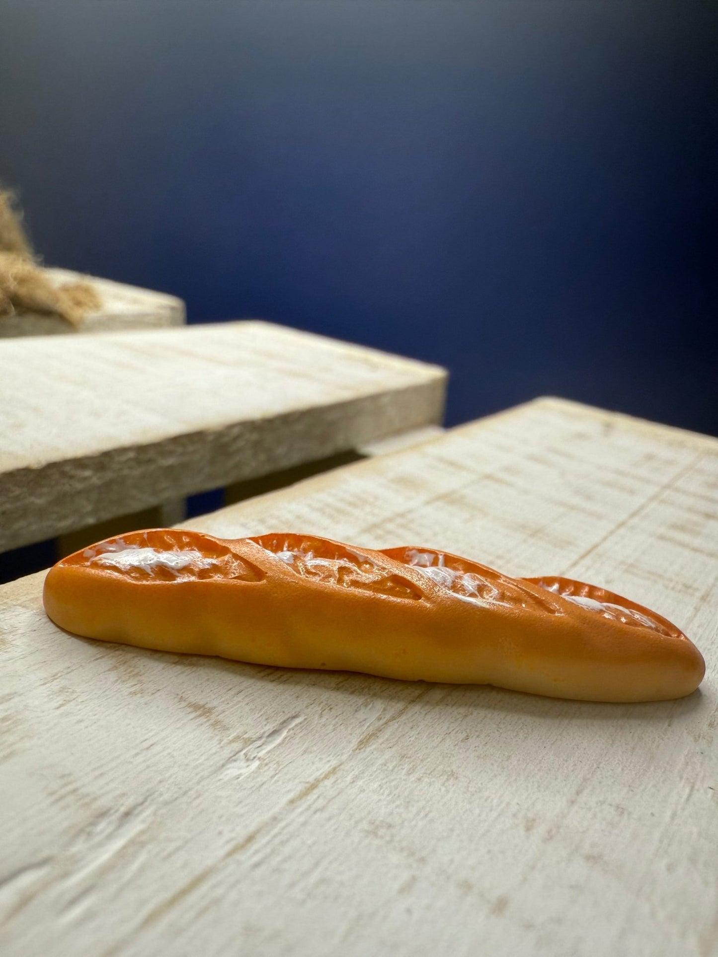 Miniature loaf of bread - Dollhouse food - Blend Sound Mini Object - Speech and Smile