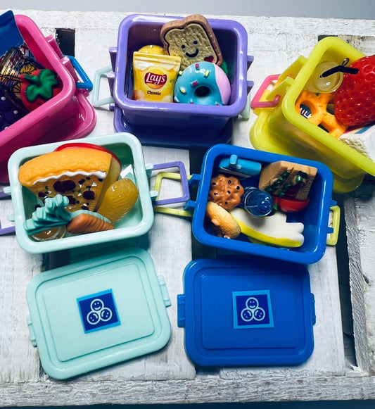 Miniature Lunch Box with Food Minis - Speech and Smile