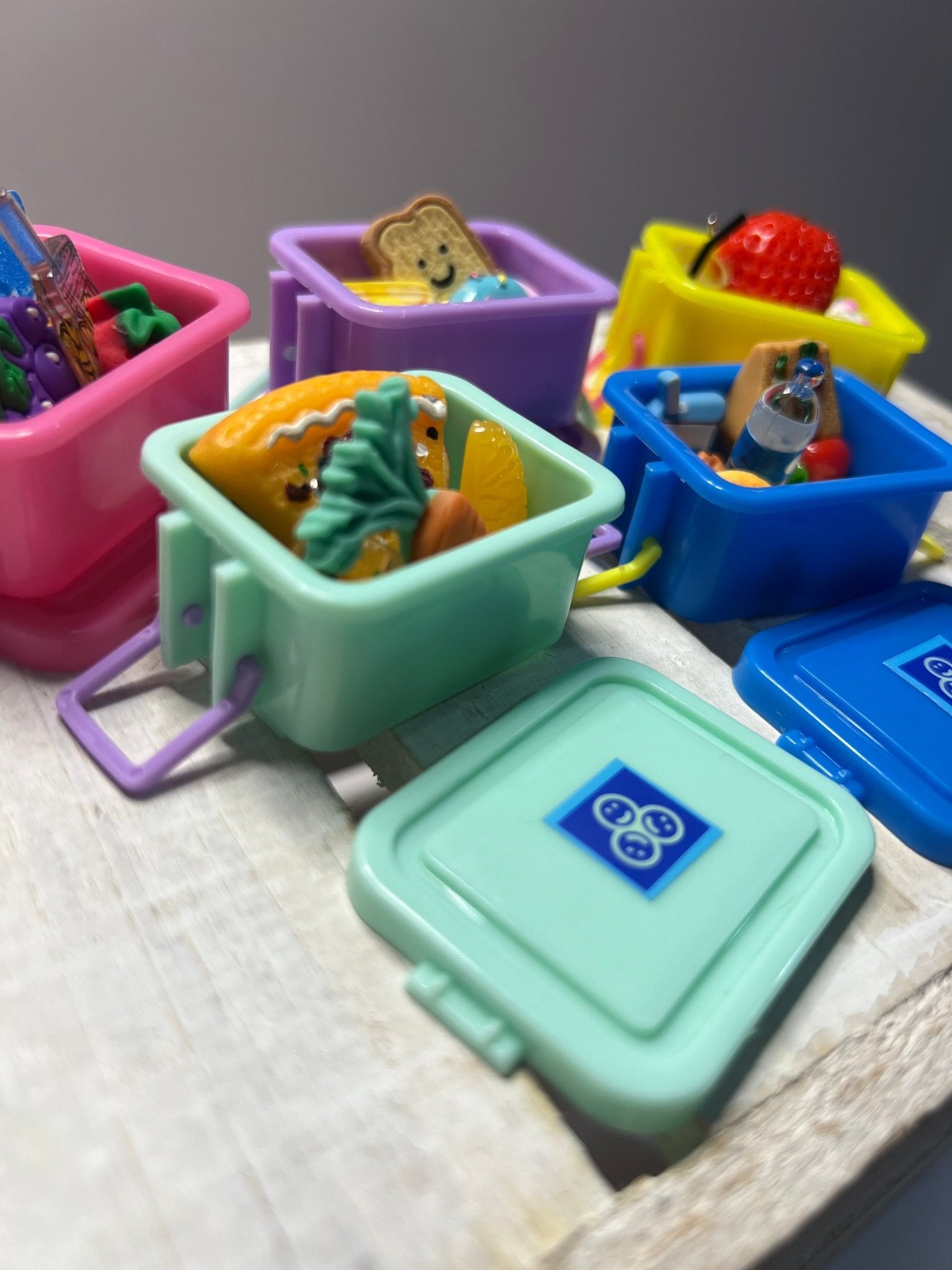 Miniature Lunch Box with Food Minis - Speech and Smile