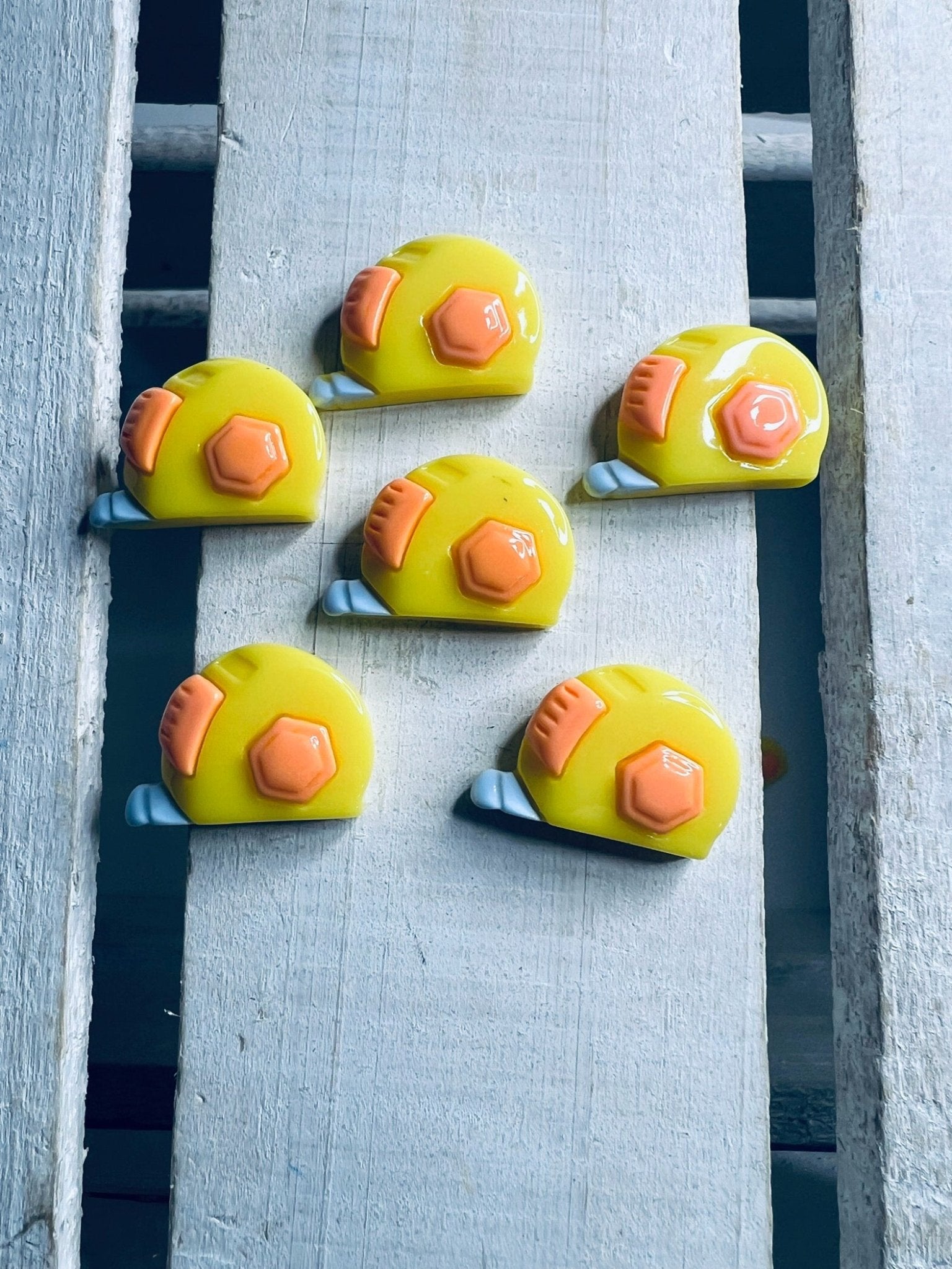 Miniature MEASURING TAPE Trinket Construction Theme Mini Objects Speech Therapy Resin Measuring Tape Cabochon I Spy Trinkets Doodads - Speech and Smile