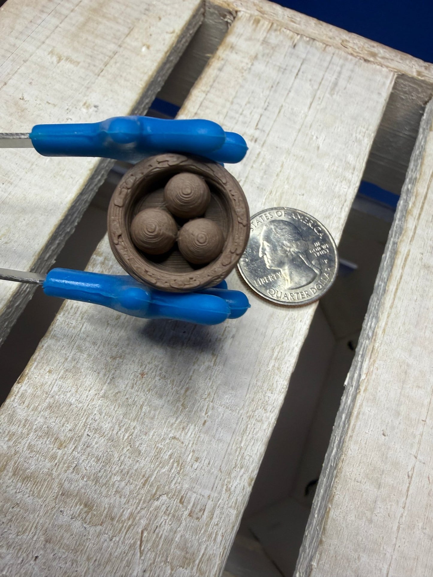 Miniature Nest – Mini Objects for Speech Therapy & Language Activities | 3D Printed | Talkets™ - Speech and Smile
