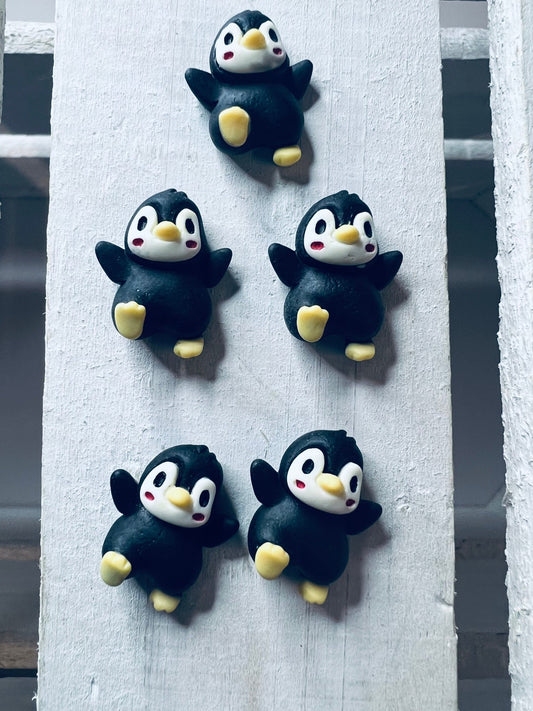 Miniature PENGUIN Trinket WINTER Arctic Animals Micro Mini Trinkets Speech Therapy Mini Objects I Spy Objects Penguin Doodads - Speech and Smile