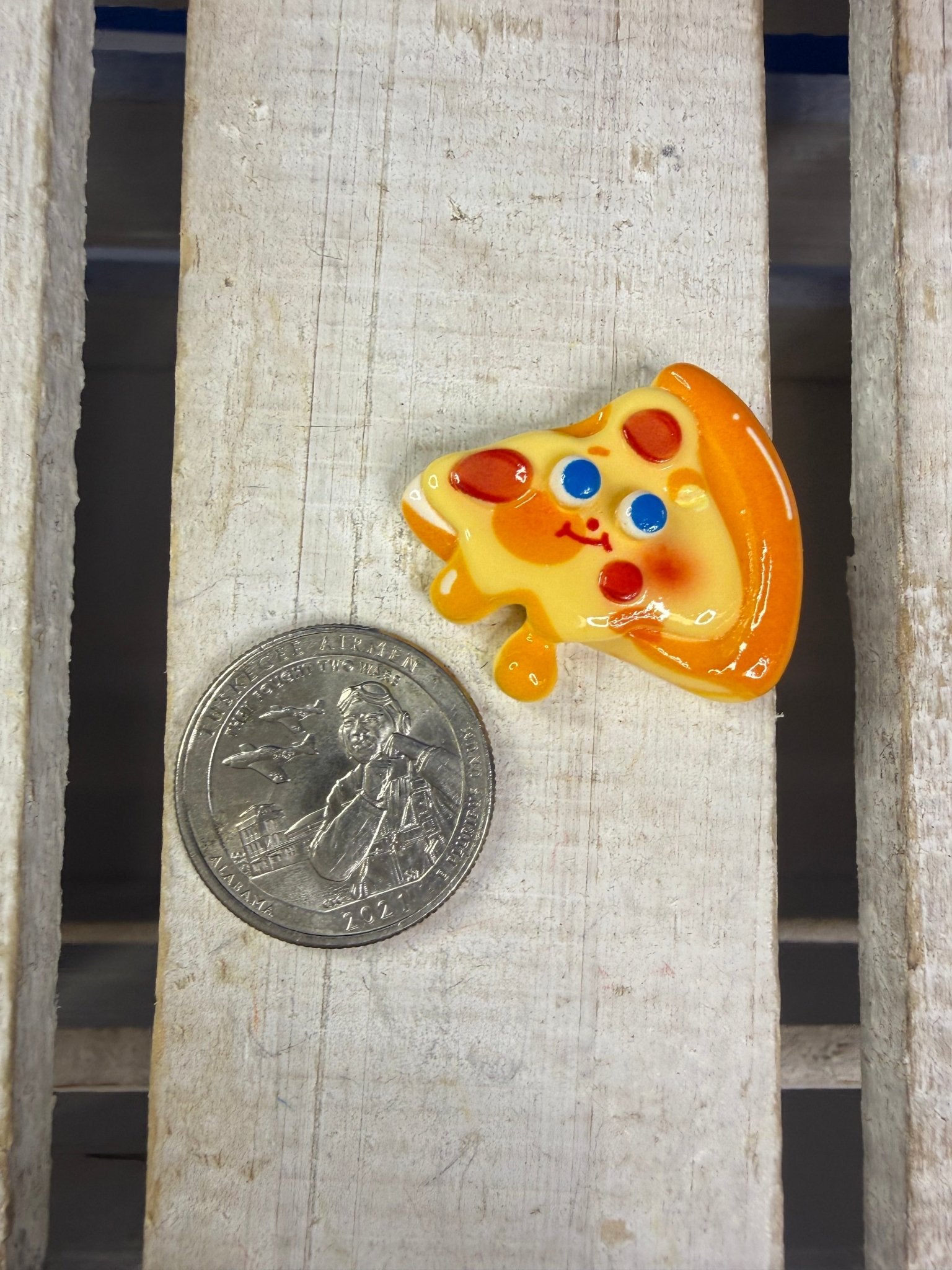 Miniature PIZZA trinket - Food Minis - Speech and Smile