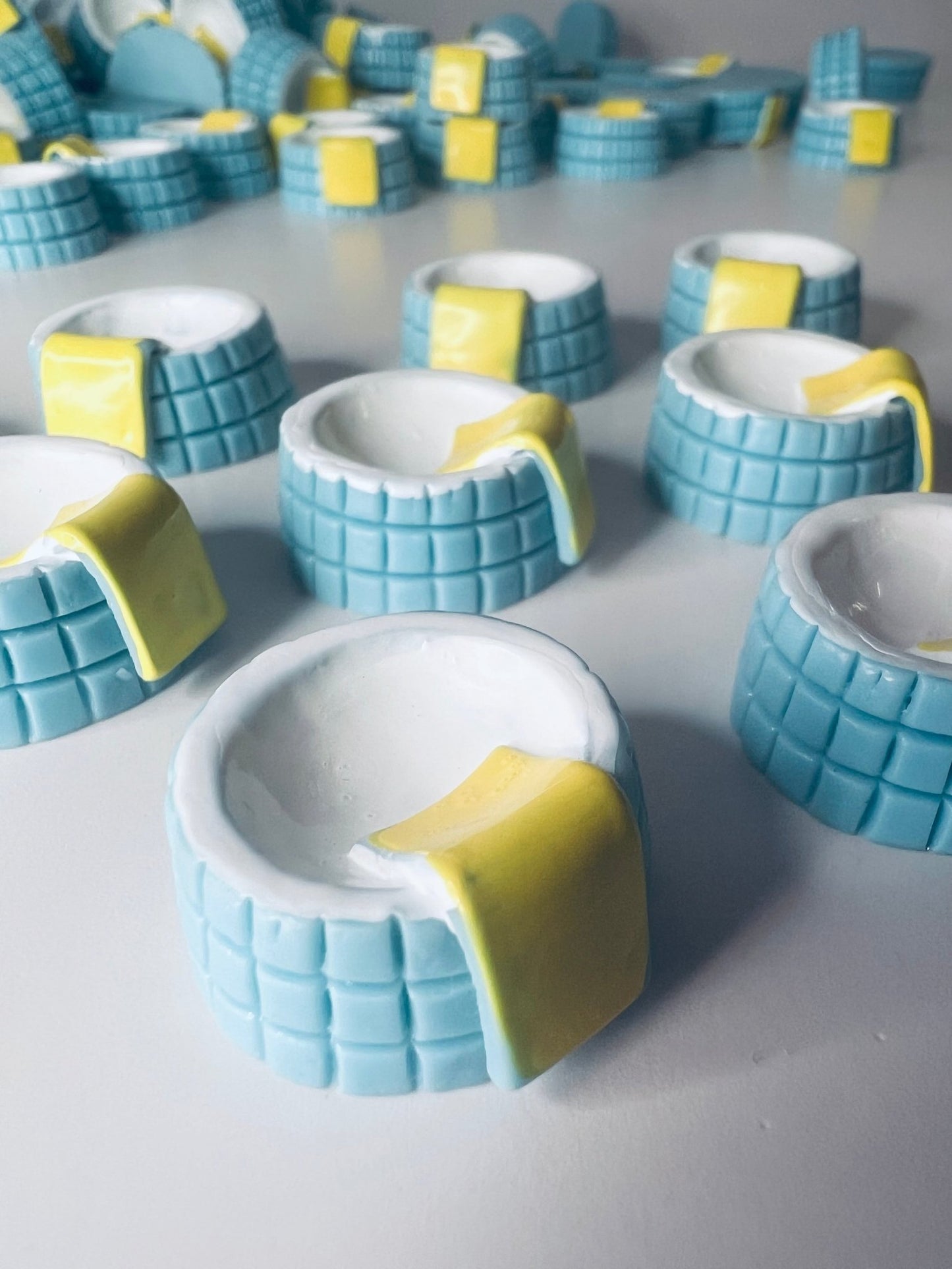 Miniature Pool Trinket - Minis for Speech Therapy - Summer Theme Trinkets - Dollhouse Pool Miniatures - Mini Swimming Pool - Speech and Smile