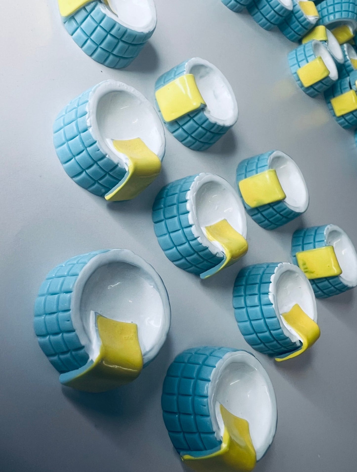 Miniature Pool Trinket - Minis for Speech Therapy - Summer Theme Trinkets - Dollhouse Pool Miniatures - Mini Swimming Pool - Speech and Smile