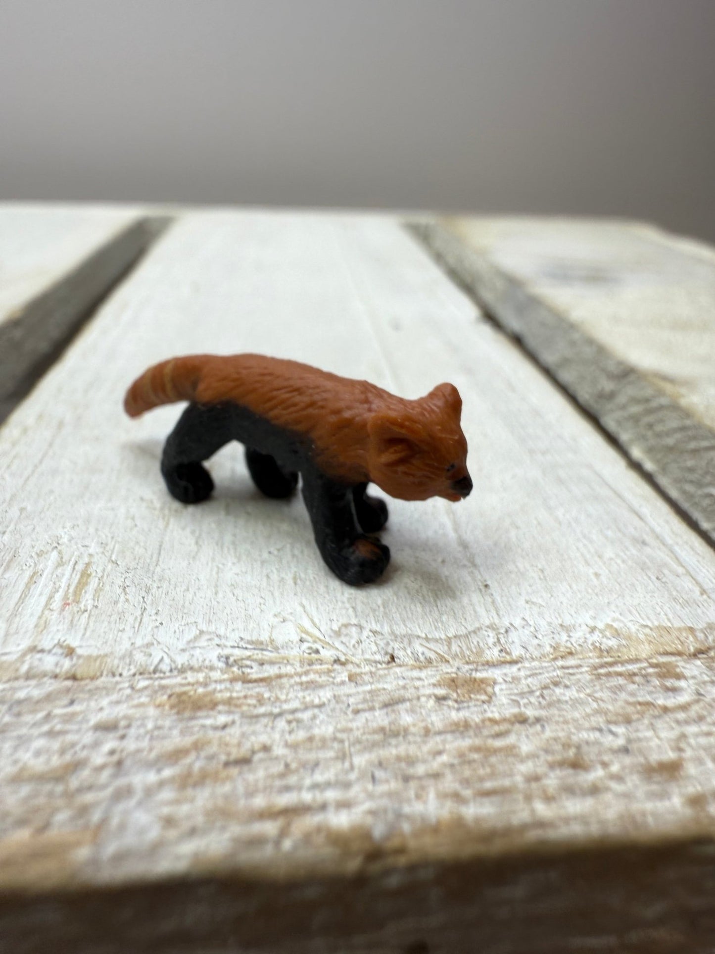 Miniature RED PANDA Figurine Say and Play Mini Objects for Speech Therapy Zoo Minis Animal for Dollhouse, Fairy Garden, Terrarium, Diorama, - Speech and Smile