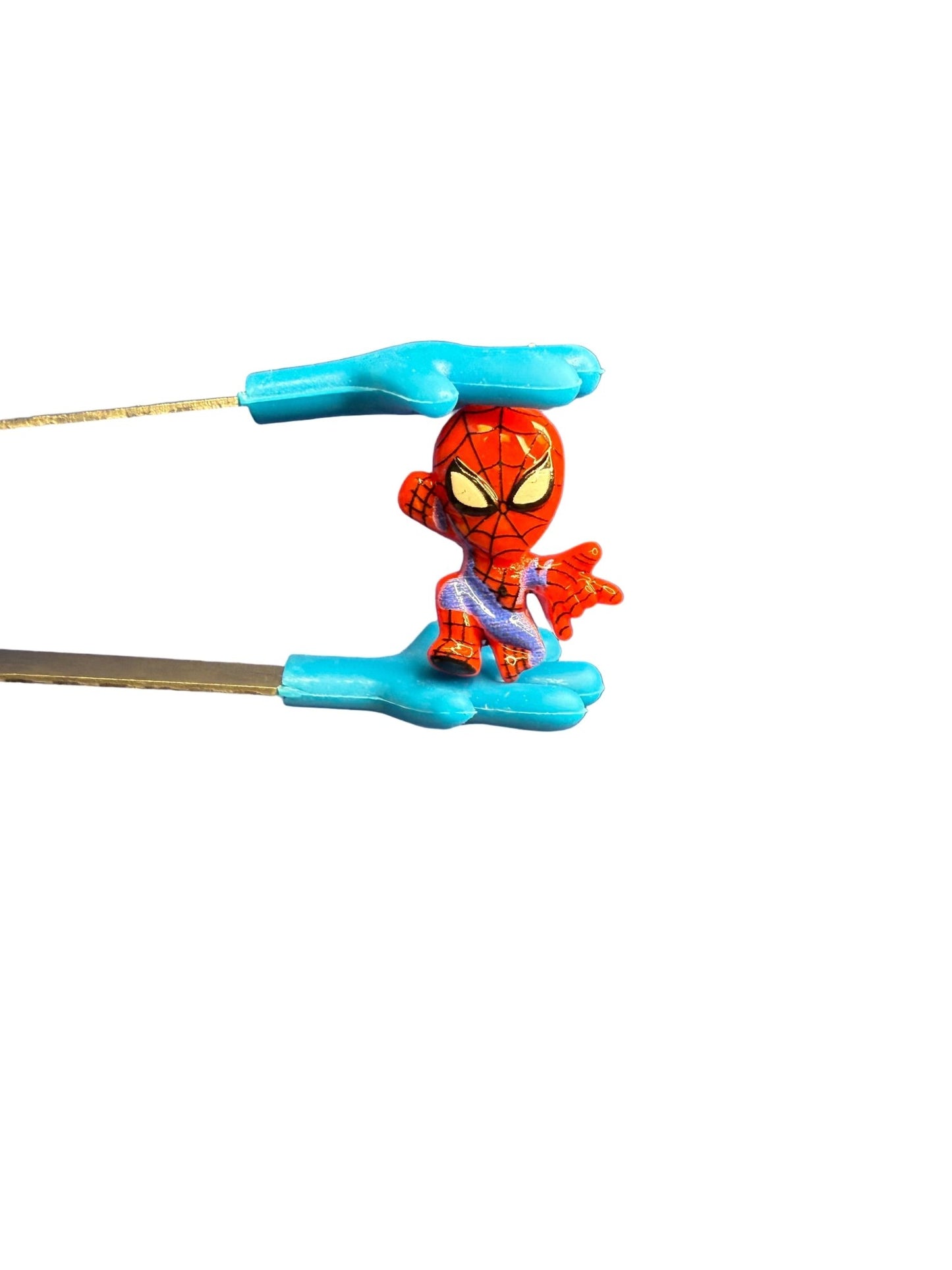 Miniature Spiderman Figure Mini Superhero Spider Man Trinket Speech Therapy Mini Objects Alphabet Trinkets Doodads - Speech and Smile