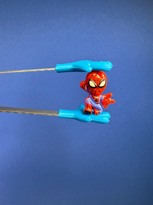Miniature Spiderman Figure Mini Superhero Spider Man Trinket Speech Therapy Mini Objects Alphabet Trinkets Doodads - Speech and Smile