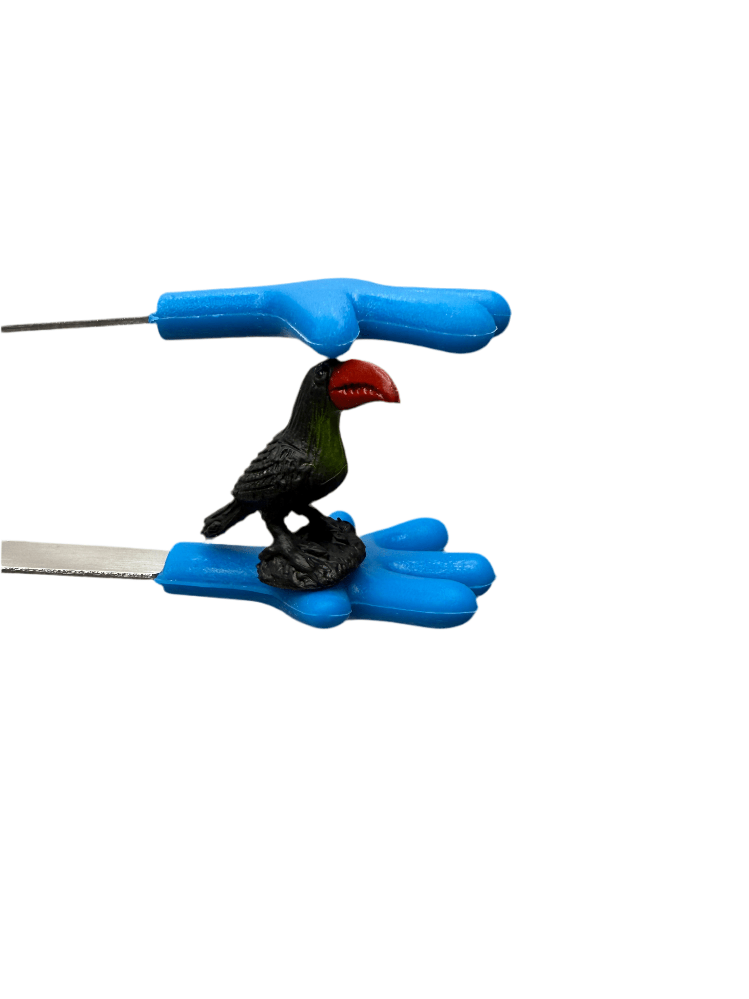 Miniature TOUCAN Figurine Say and Play Mini Objects for Speech Therapy Zoo Minis Animal for Dollhouse, Fairy Garden, Terrarium, Diorama, - Speech and Smile