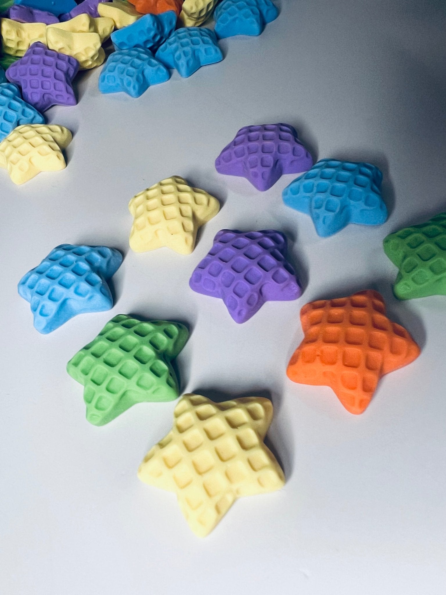 Miniature Waffle Dollhouse Waffle Mini Food Trinkets Star Shaped Miniature Waffle - Speech and Smile