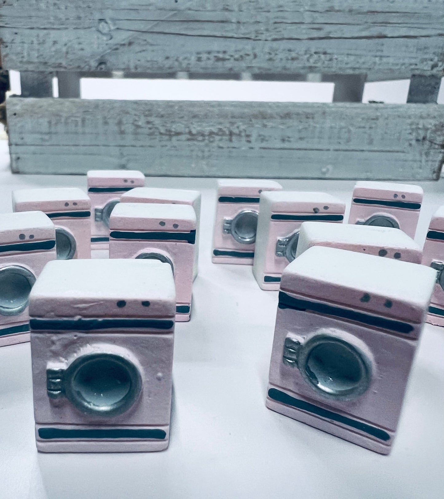 Miniature Washing Machine Trinket Dollhouse Mini Objects Specch Therapy Theme Minis Around the House Theme Objects - Speech and Smile