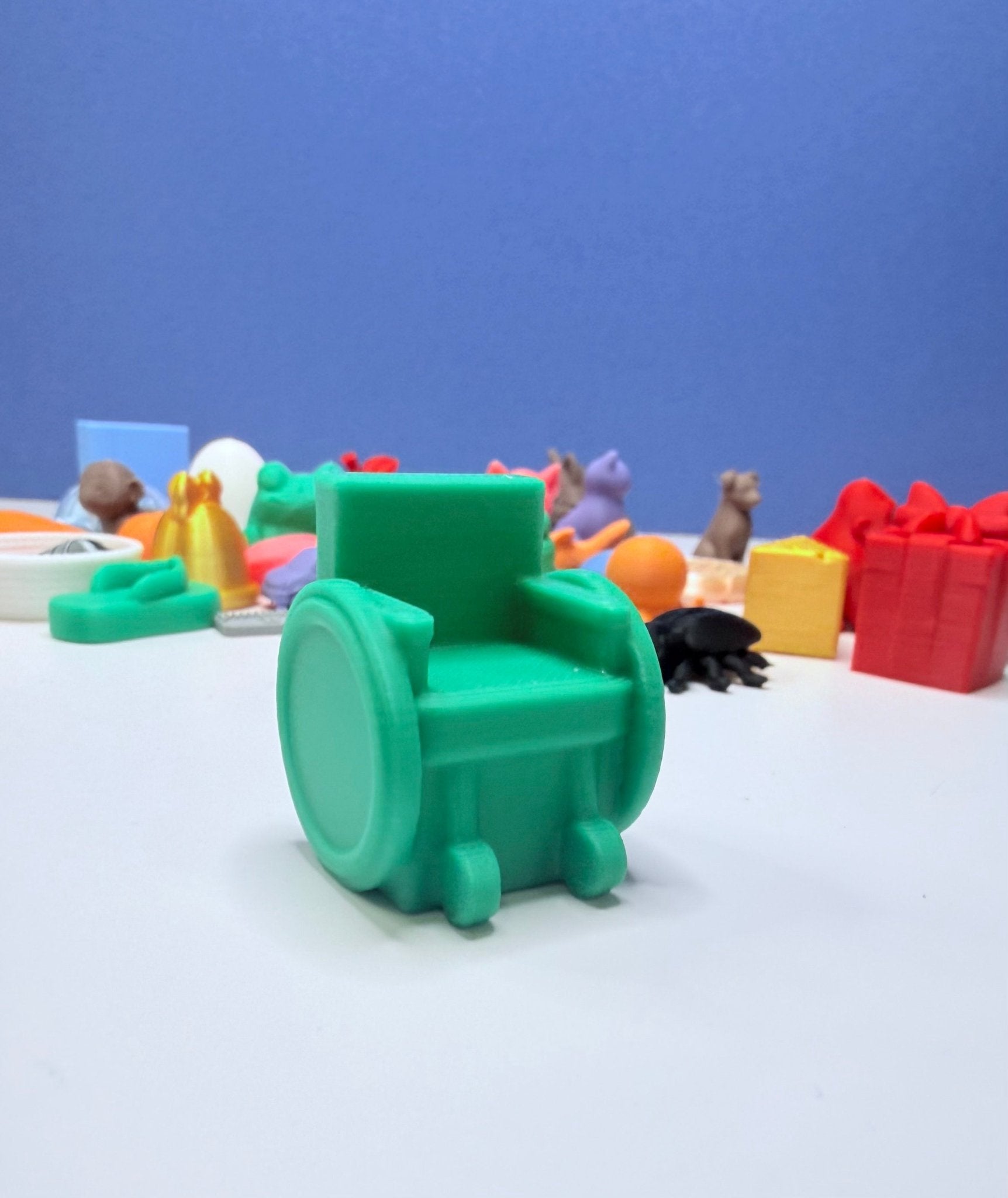 Miniature wheelchair Inclusive Mini Objects for Speech Therapy and Sound Sets - Talkets Minis - Speech and Smile