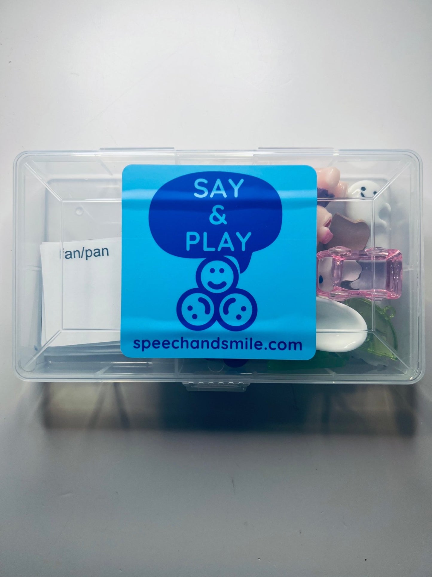 Minimal Pair Mini Objects Kit Speech Therapy Mini Objects Articulation Objects Trinkets for Speech Therapy ~ A variety of Minimal Pairs - Speech and Smile