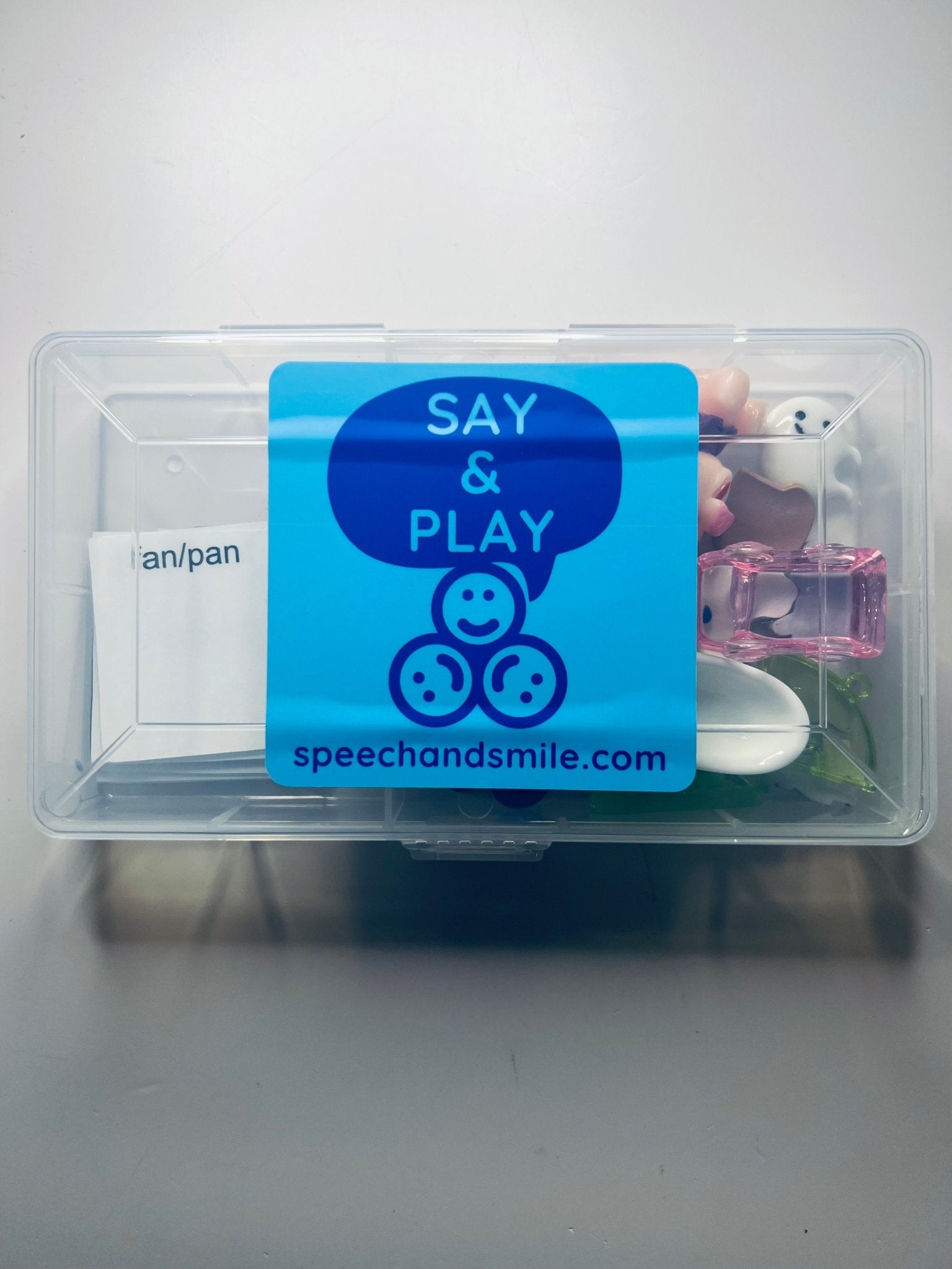 Minimal Pair Mini Objects Kit Speech Therapy Mini Objects Articulation Objects Trinkets for Speech Therapy ~ A variety of Minimal Pairs - Speech and Smile