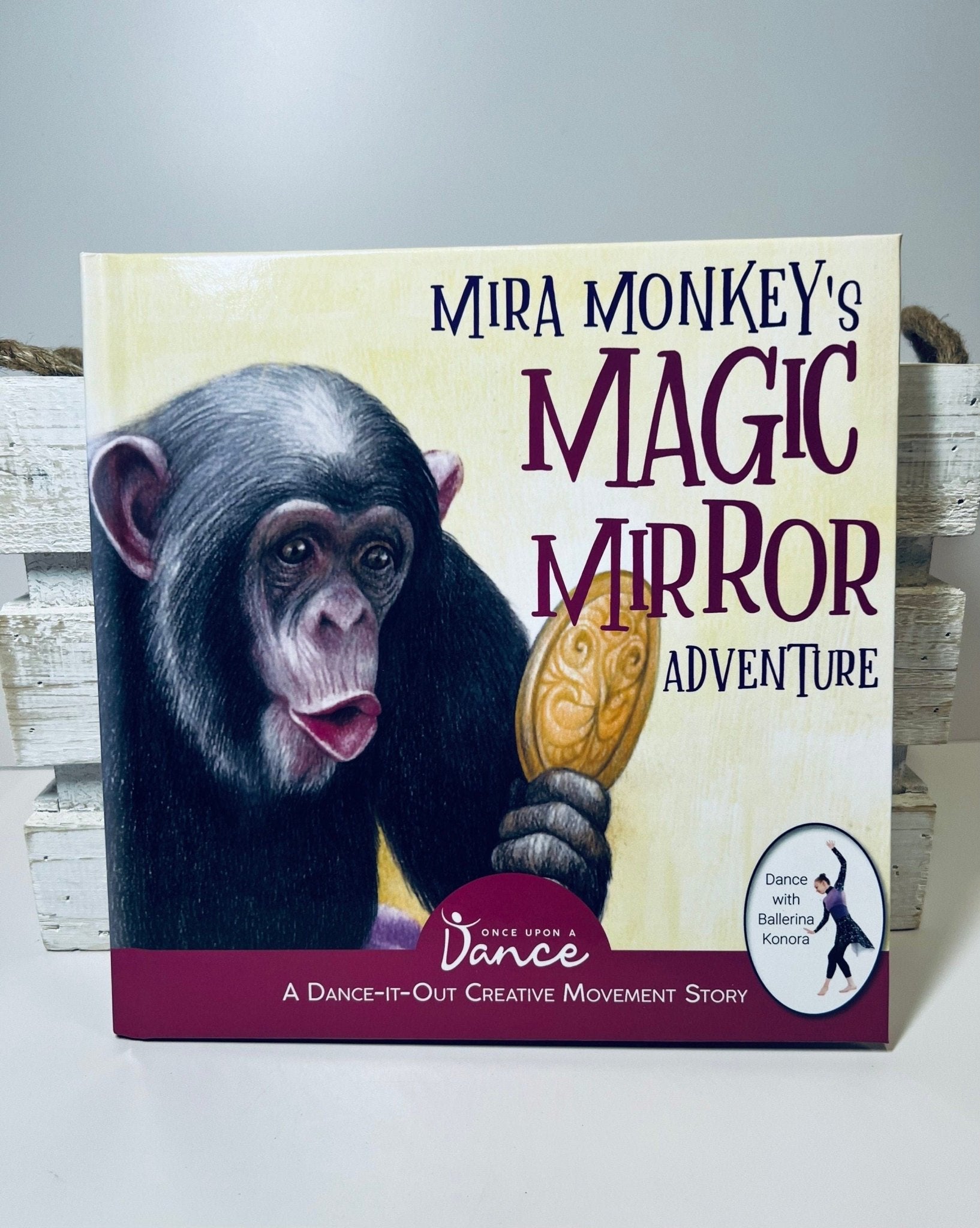 Mira Monkey’s Magic Mirror Adventure Creative Movement Book Speech therapy Jungle Theme Book - Speech and Smile