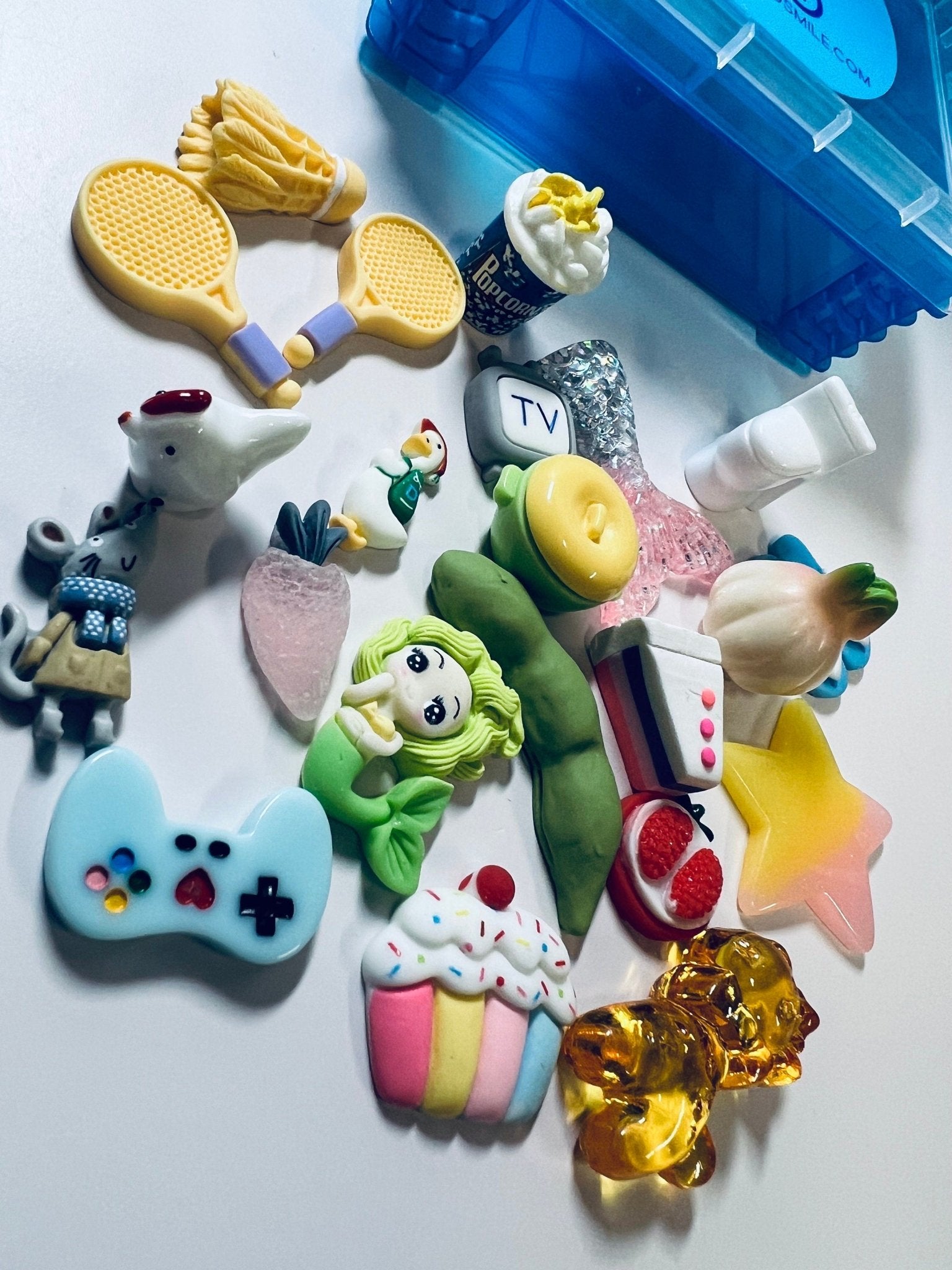 Mystery Minis Grab Bag Trinkets Doodads Mini Objects Speech Therapy I Spy Trinkets - Suprise Trinket Box - Speech and Smile