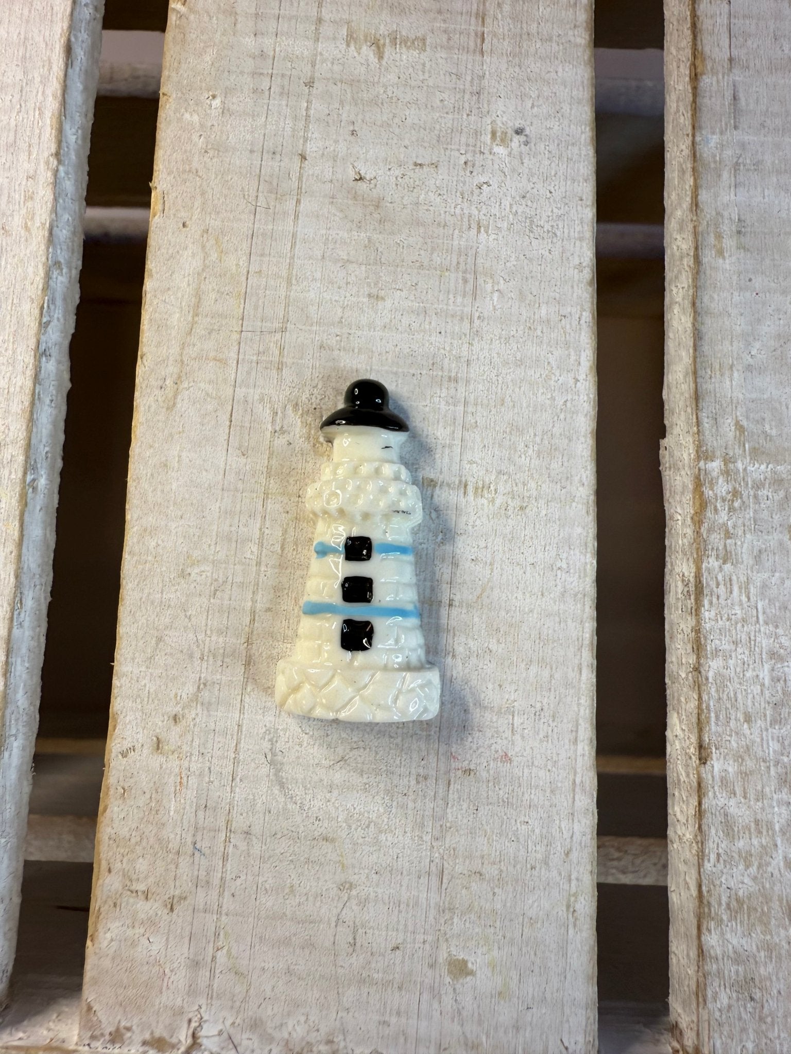 Nautical Lighthouse Trinket - Mini Beacon Object - Ocean Theme Objects Nautical Trinkets - Speech and Smile