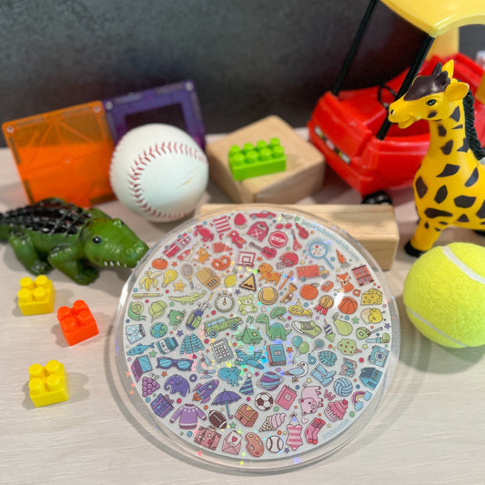Super Wonder Disc I Spy Game Speech Therapy Group Activity