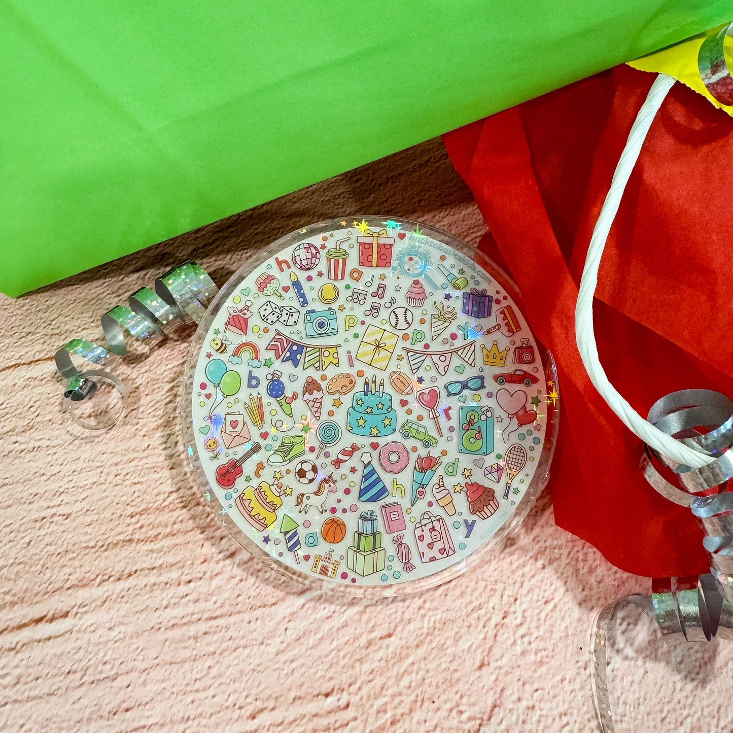 Birthday Wonder Disc Party Birthday Theme Speech Therapy