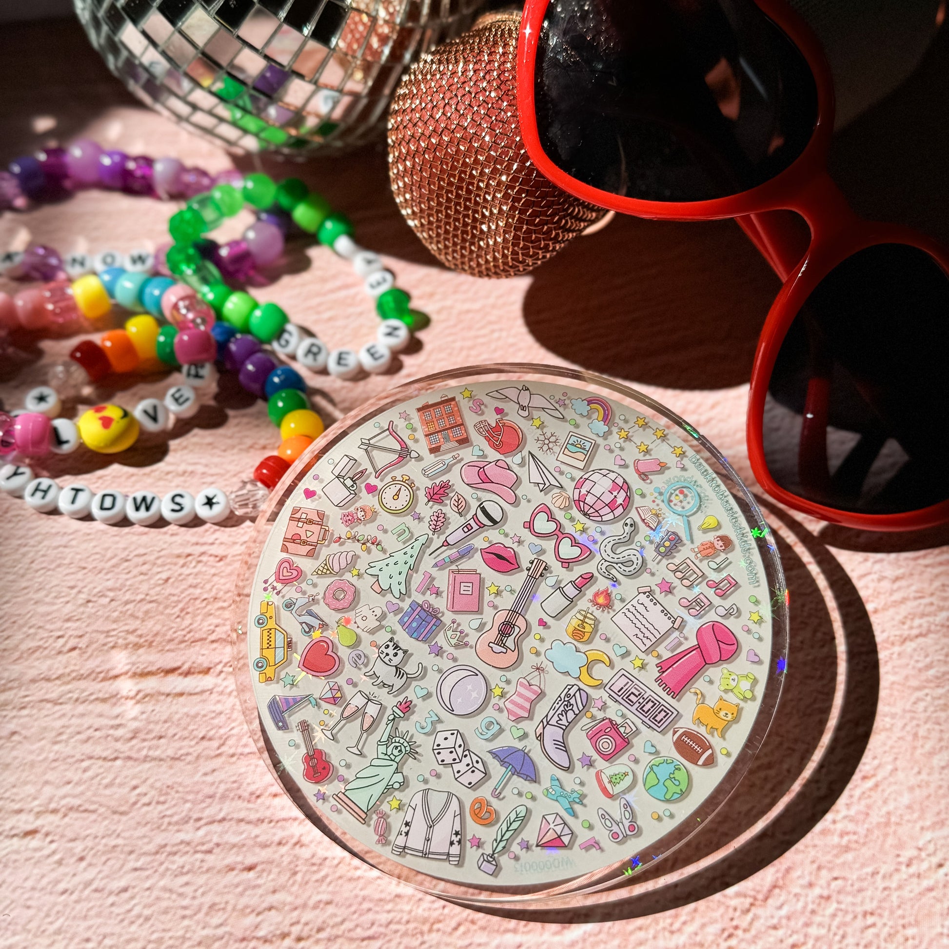 Singer Wonder Disc Taylor Swift Theme I Spy Activity Speech Therapy