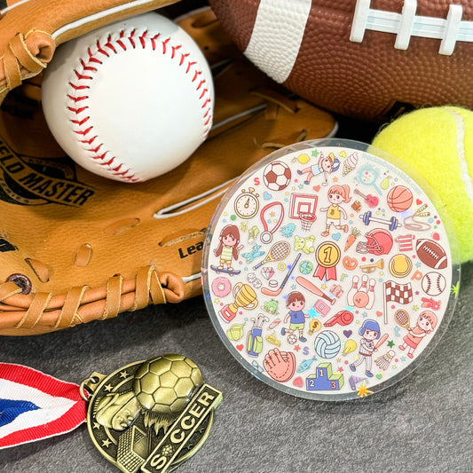 Sports Wonder Disc I Spy Sport Theme Speech Therapy Activity