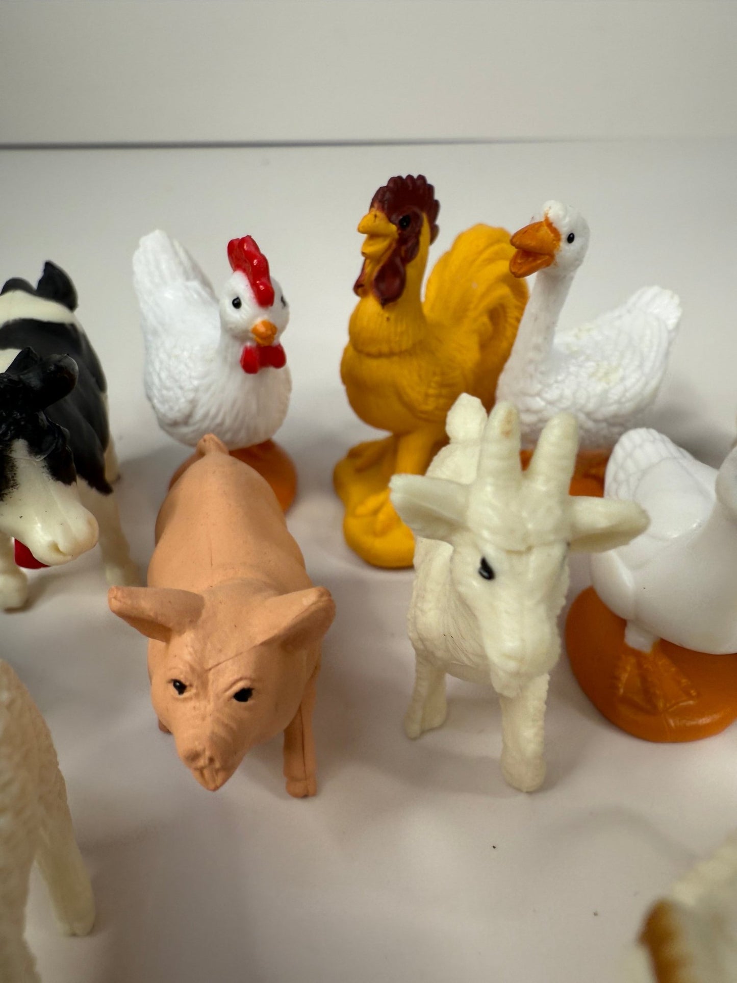 Pick a Farm Animal Mini Objects Miniature Farm Figurines Realistic Mini Figures - Speech and Smile