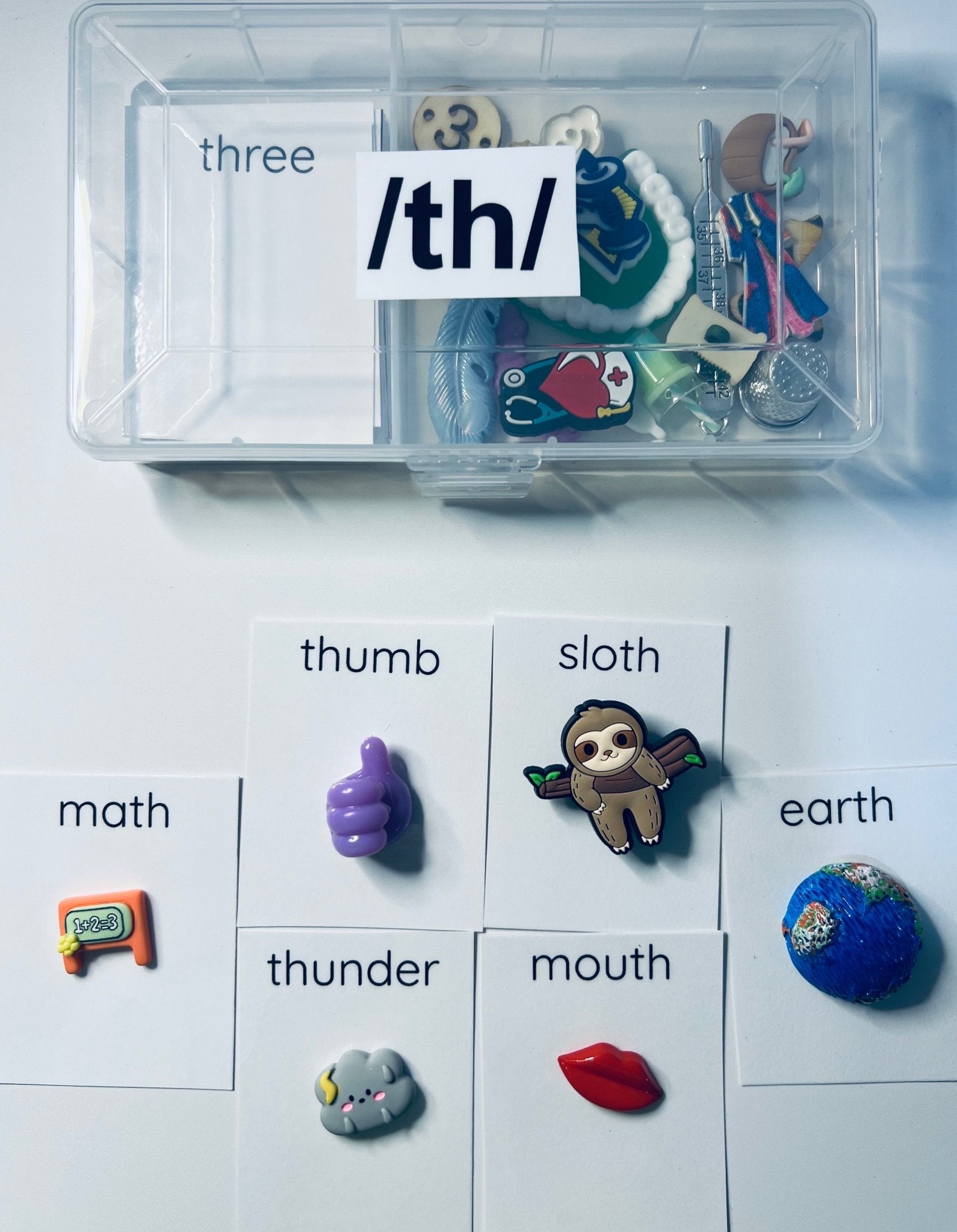 Pick - Your - Sound Articulation Mini Objects | Say & Play Speech Therapy Ki - Speech and Smile