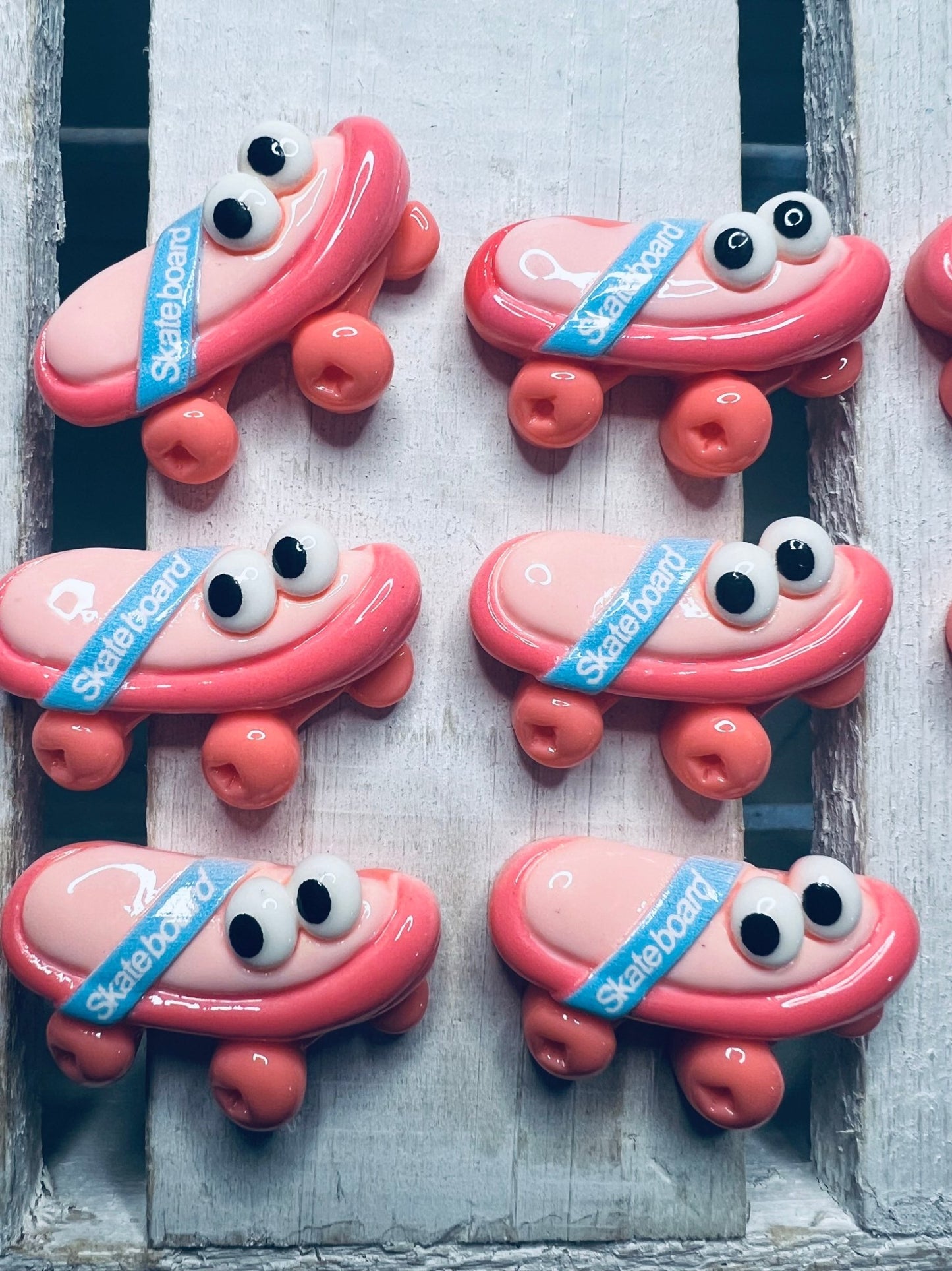 Pink SKATEBOARD Mini Object Speech Therapy Miniature Skateboard Trinket Doodads Sport theme Minis - Speech and Smile