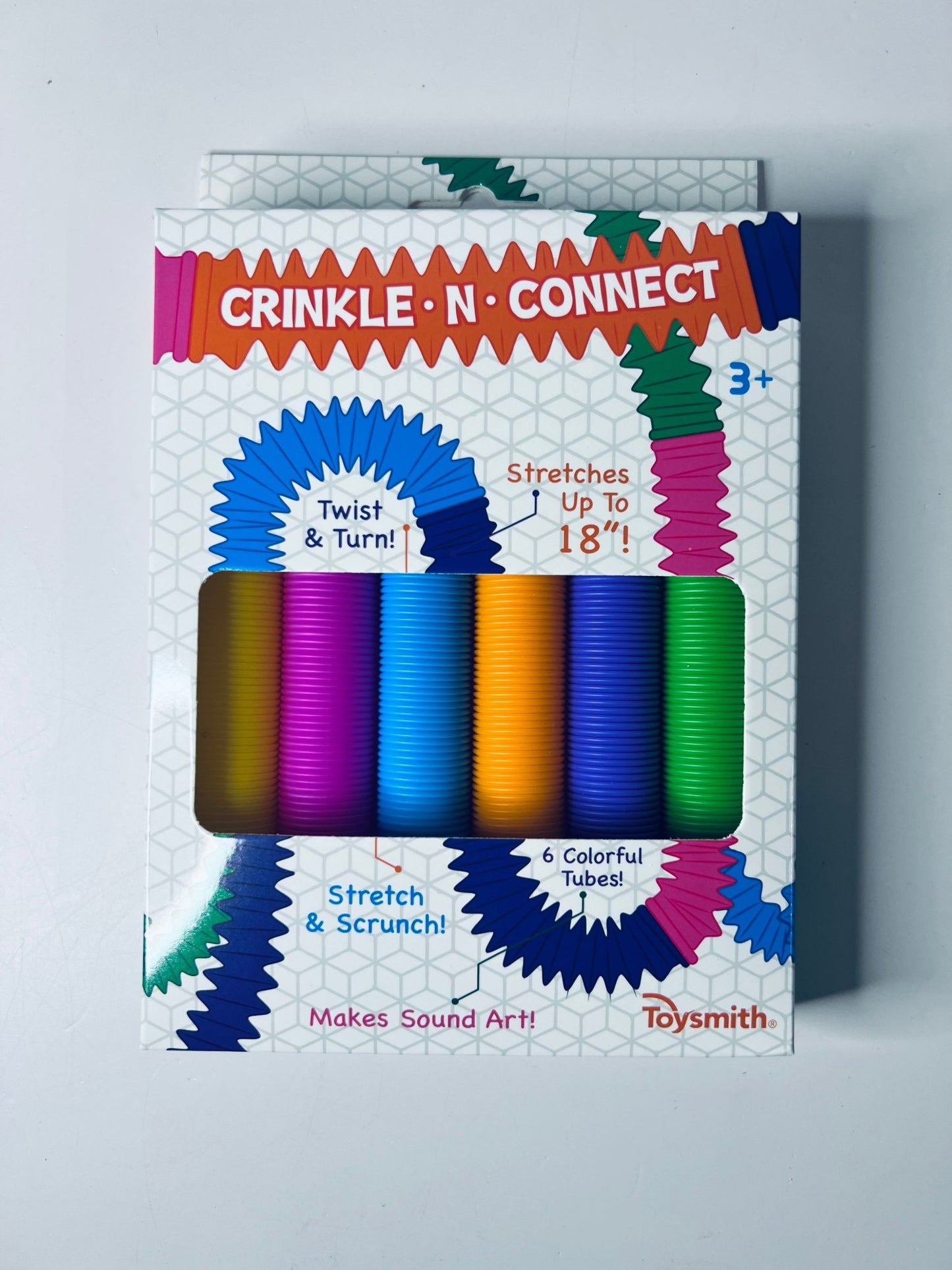 Pop Tubes Sensory Play Crinkle and Connect Tubes Fidget Toys Pop Tubes - Speech and Smile