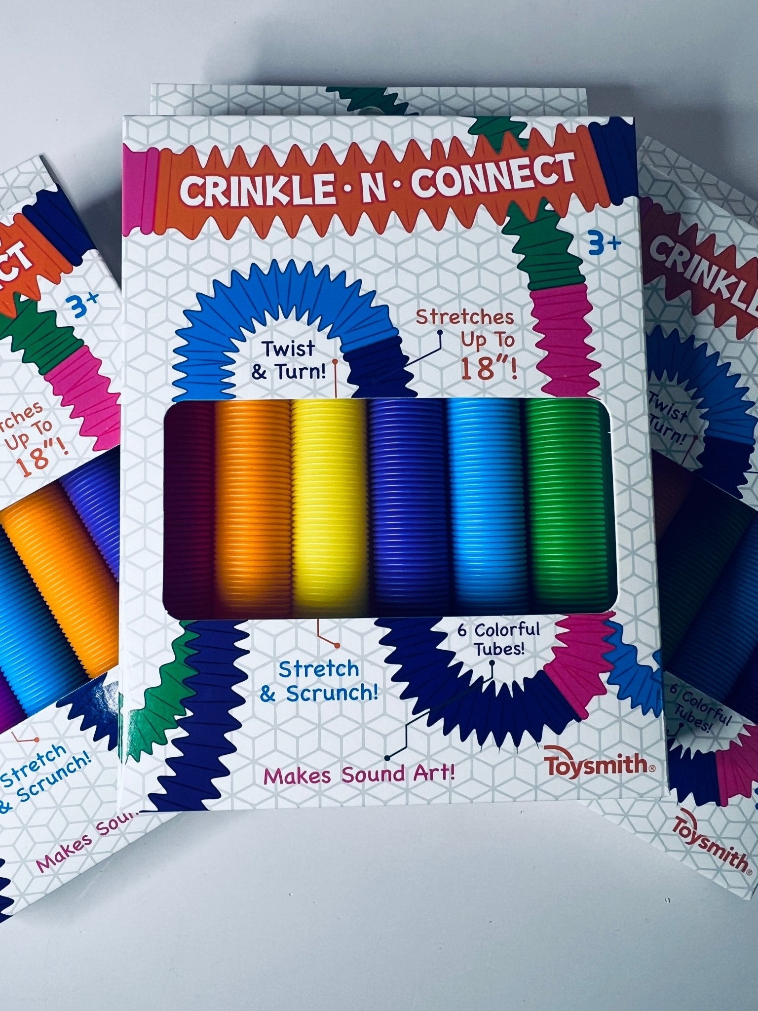 Pop Tubes Sensory Play Crinkle and Connect Tubes Fidget Toys Pop Tubes - Speech and Smile