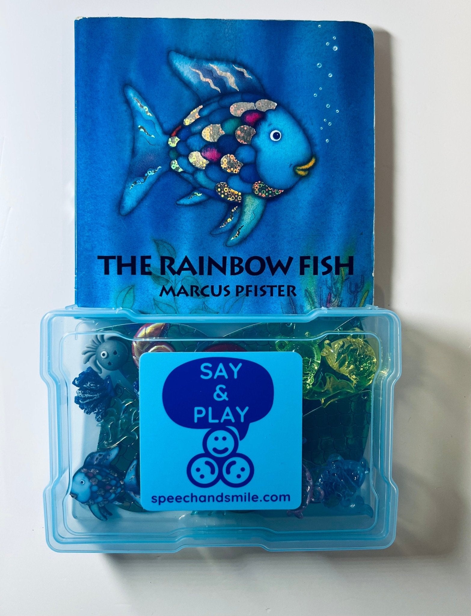 Rainbow Fish Story Kit with Mini Objects - Speech and Smile