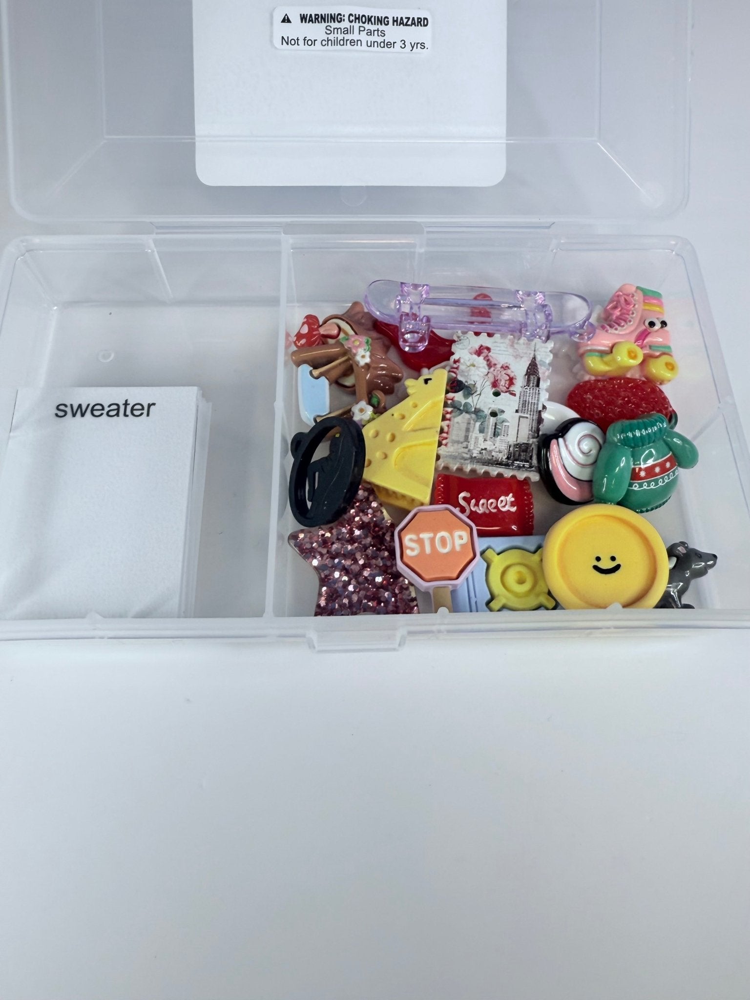 S Blend Mini Objects Set - Speech Therapy Trinkets and Doodads for Sounds - Speech and Smile