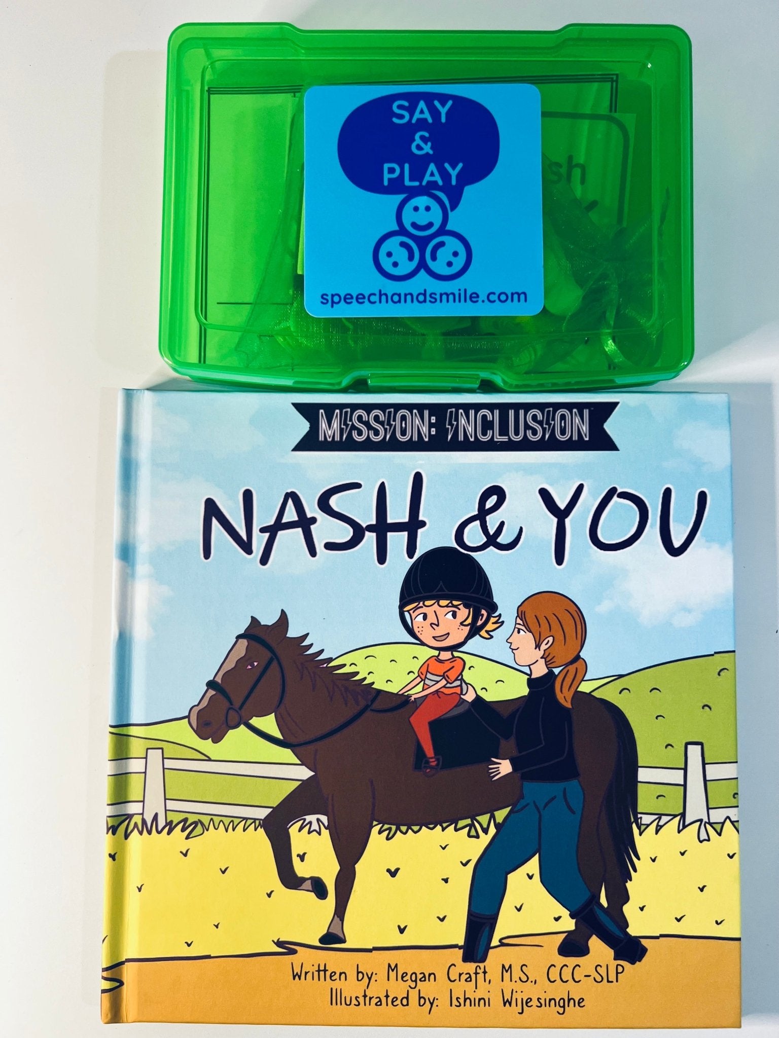 Say and Play Story Kit for Nash and You Mini Objects Speech Therapy - Speech and Smile